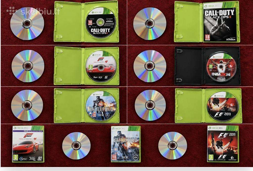 Geros kokybės žaidimai Xbox 360
