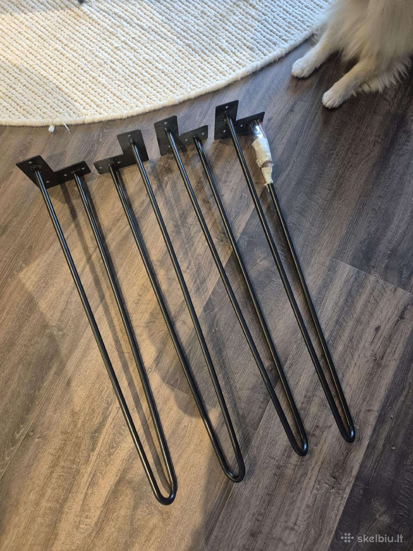 Metalinės stalo kojos Hairpin