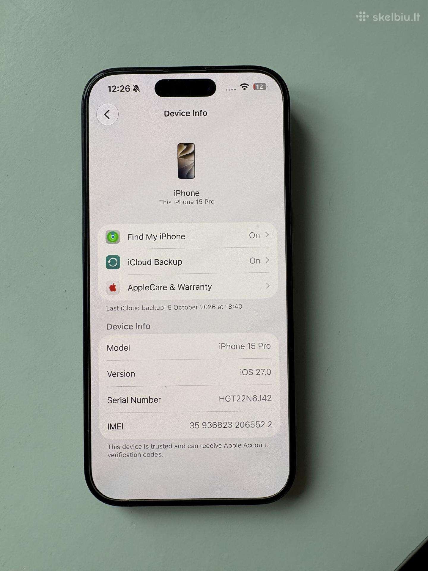 iPhone 15pro