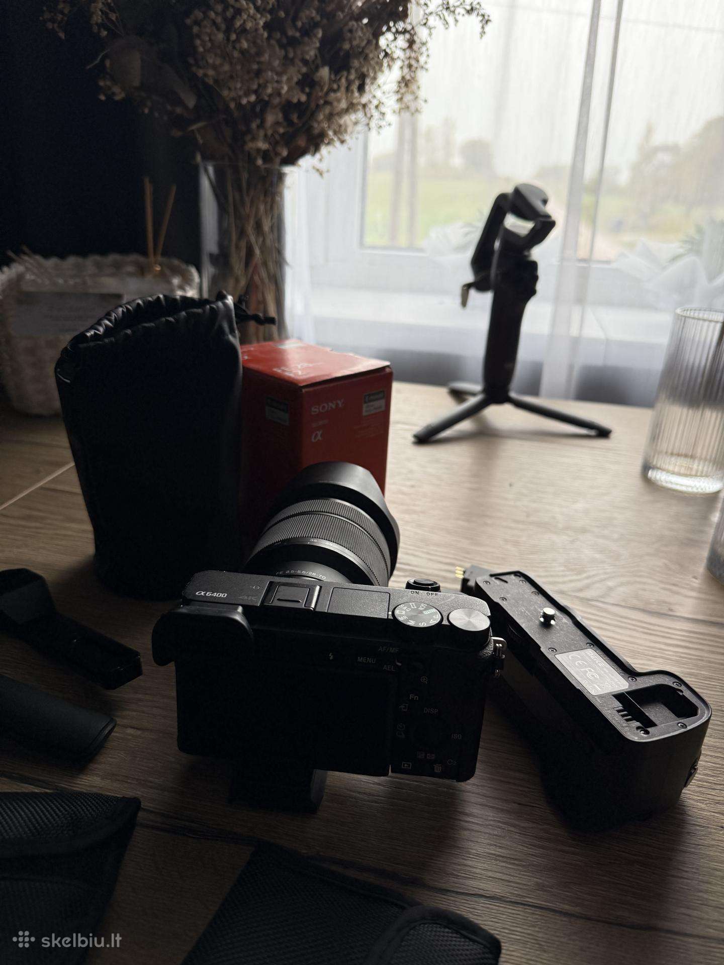 Sony A6400 ir Dji RS 3 Mini