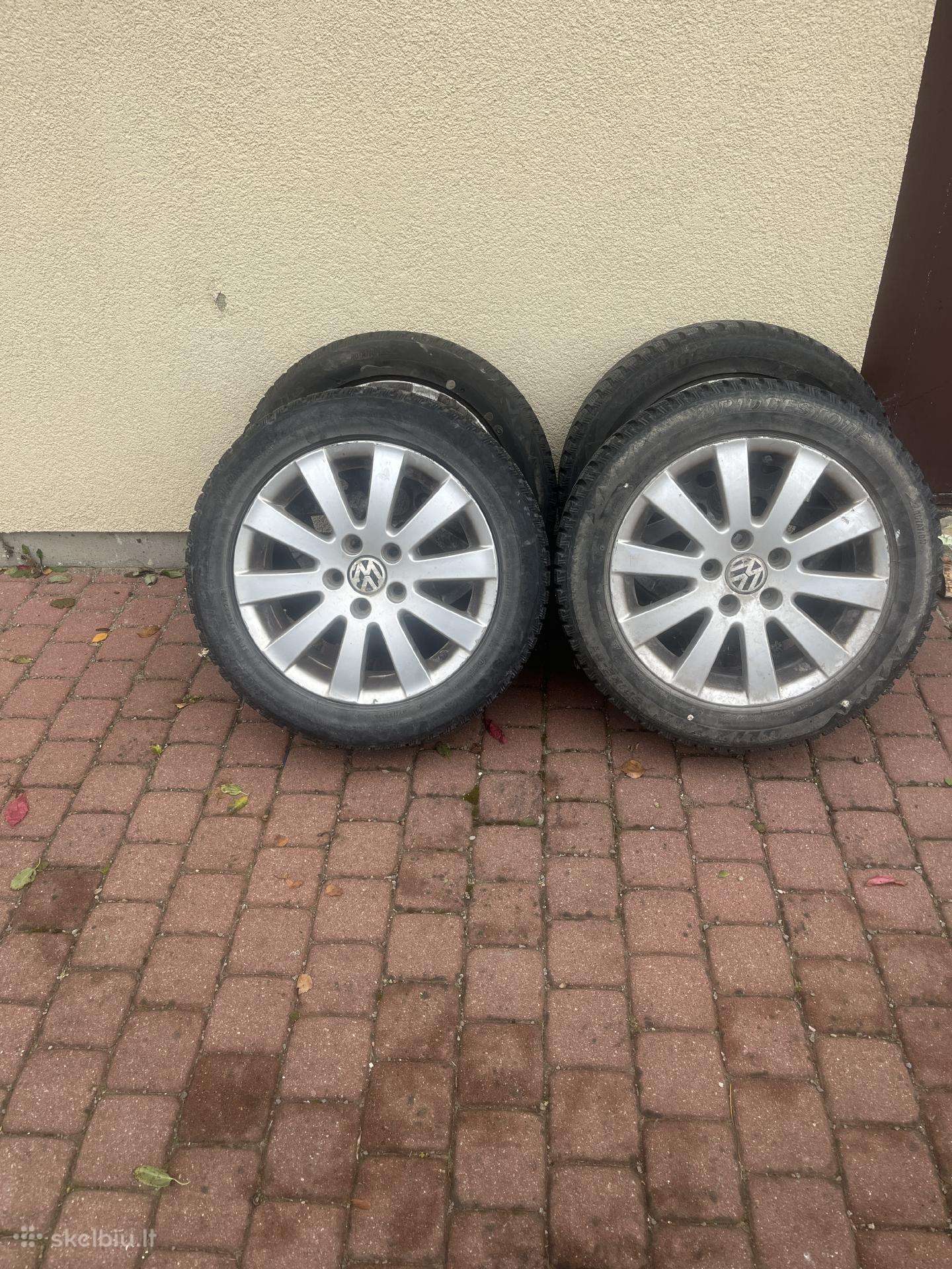 Żieminės padangos brigestone su ratlankiais R16