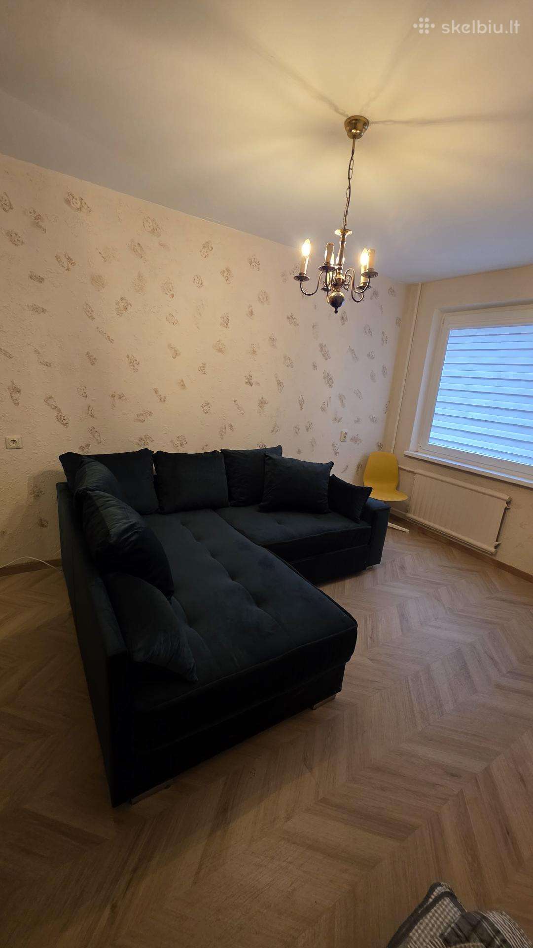 Parduodama sofa lova kampas su miegamu mechanizmu