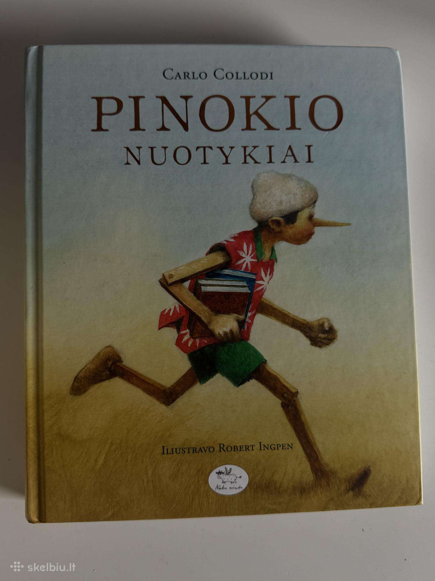 Pinokio nuotykiai knyga