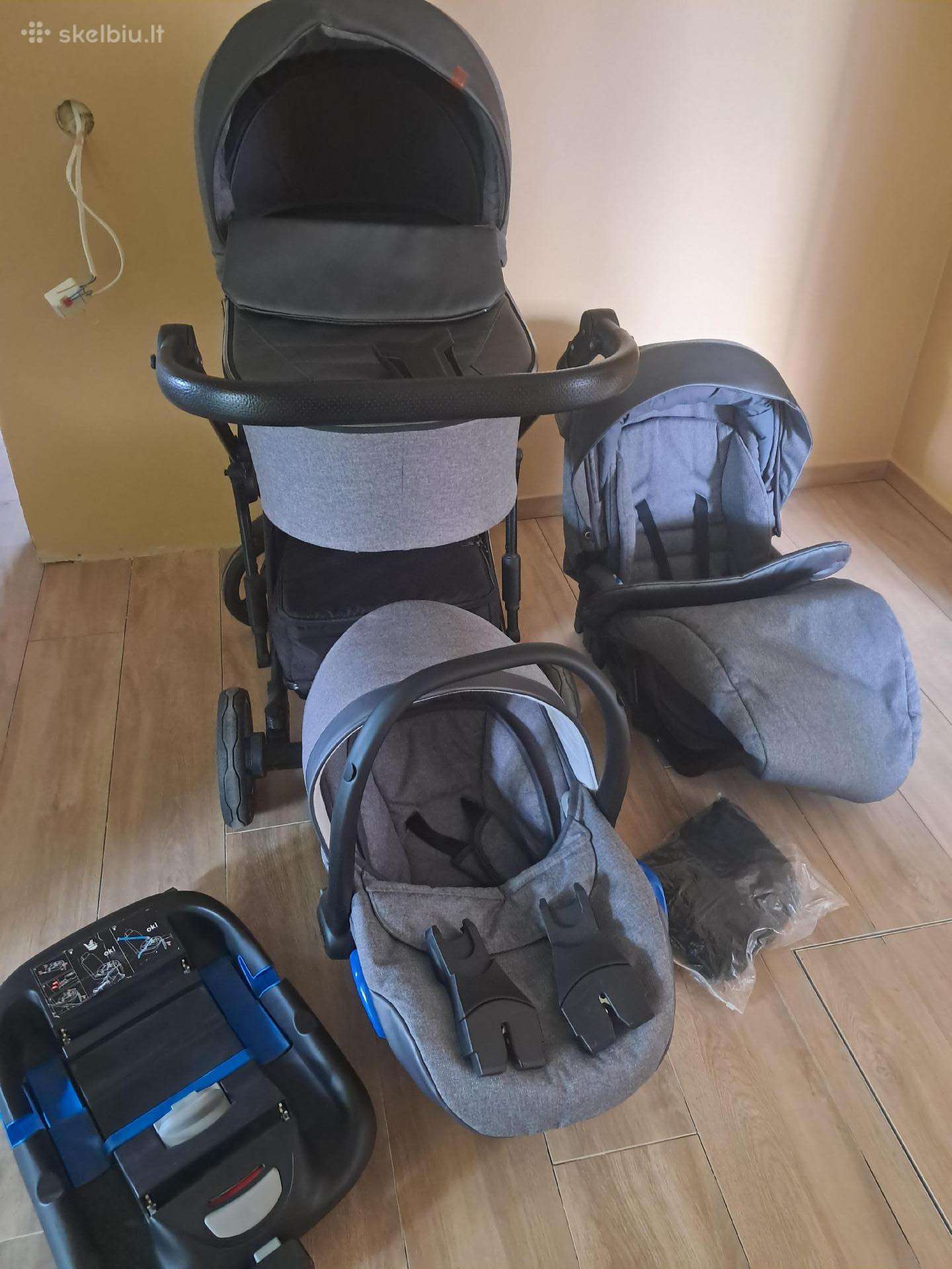 Baby Mers Novis 3in1 vežimas
