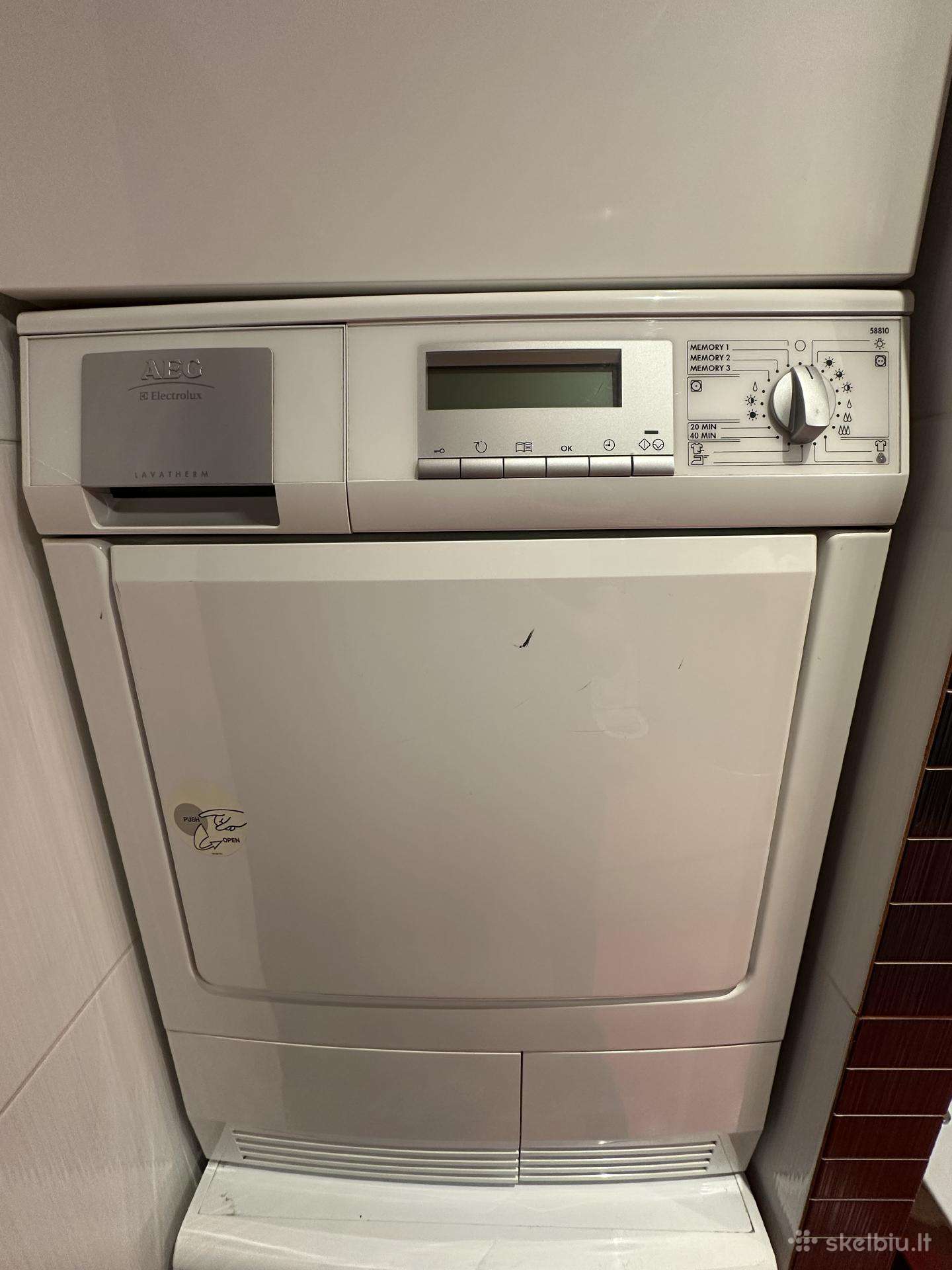 Aeg Lavatherm T58810 džiovyklė
