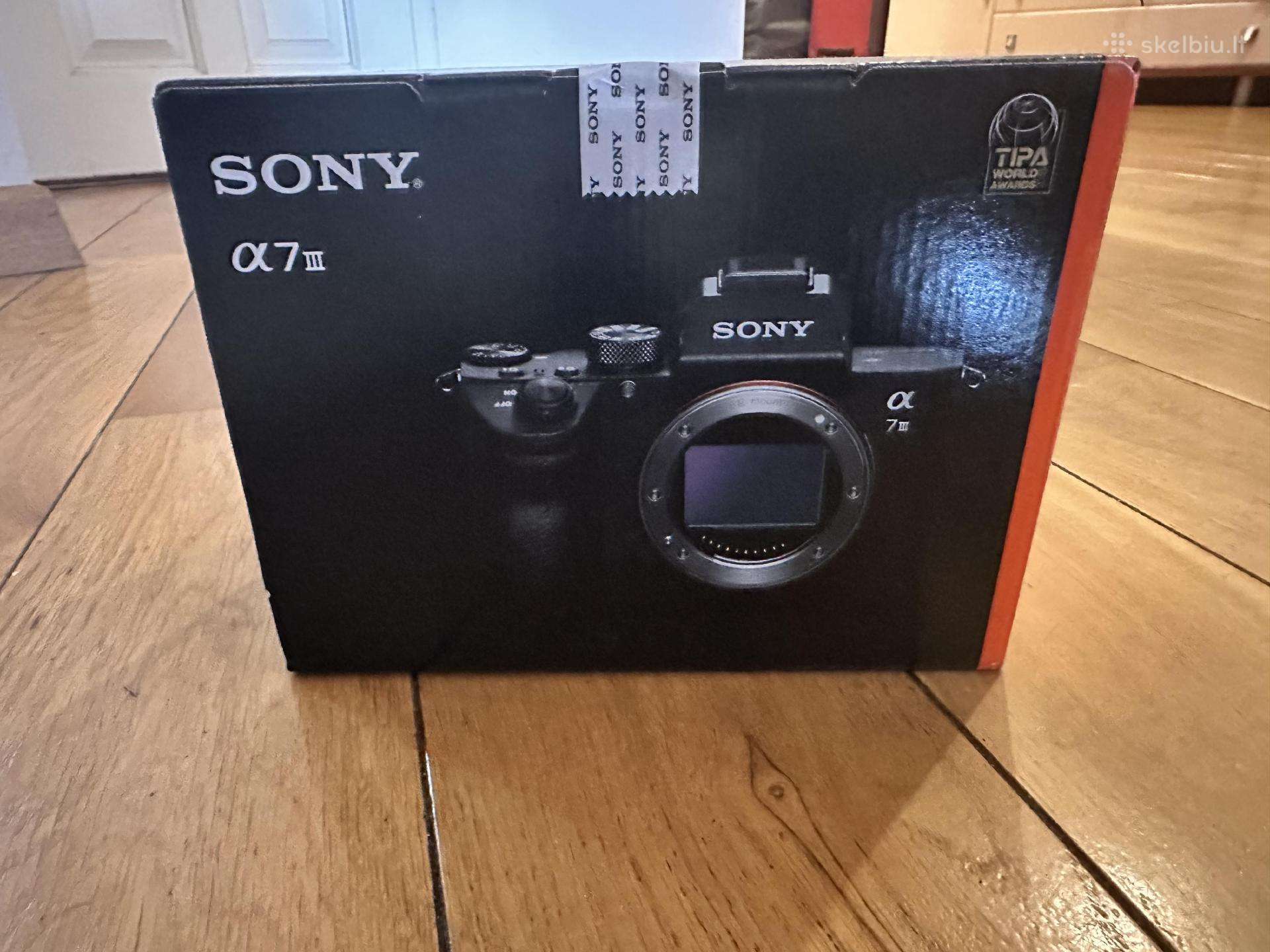 Fotoaparatas Sony alpha a7 III