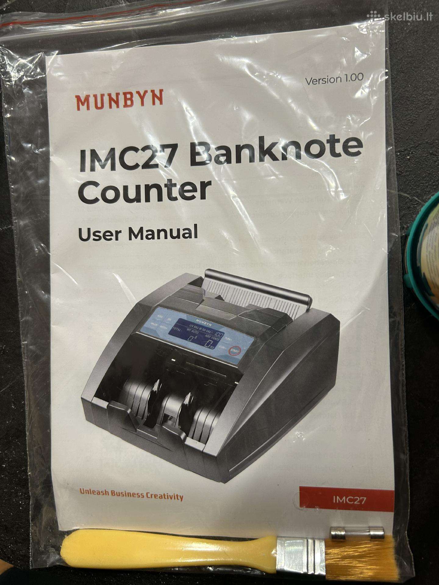 Banknotu skaiciavimo masinele