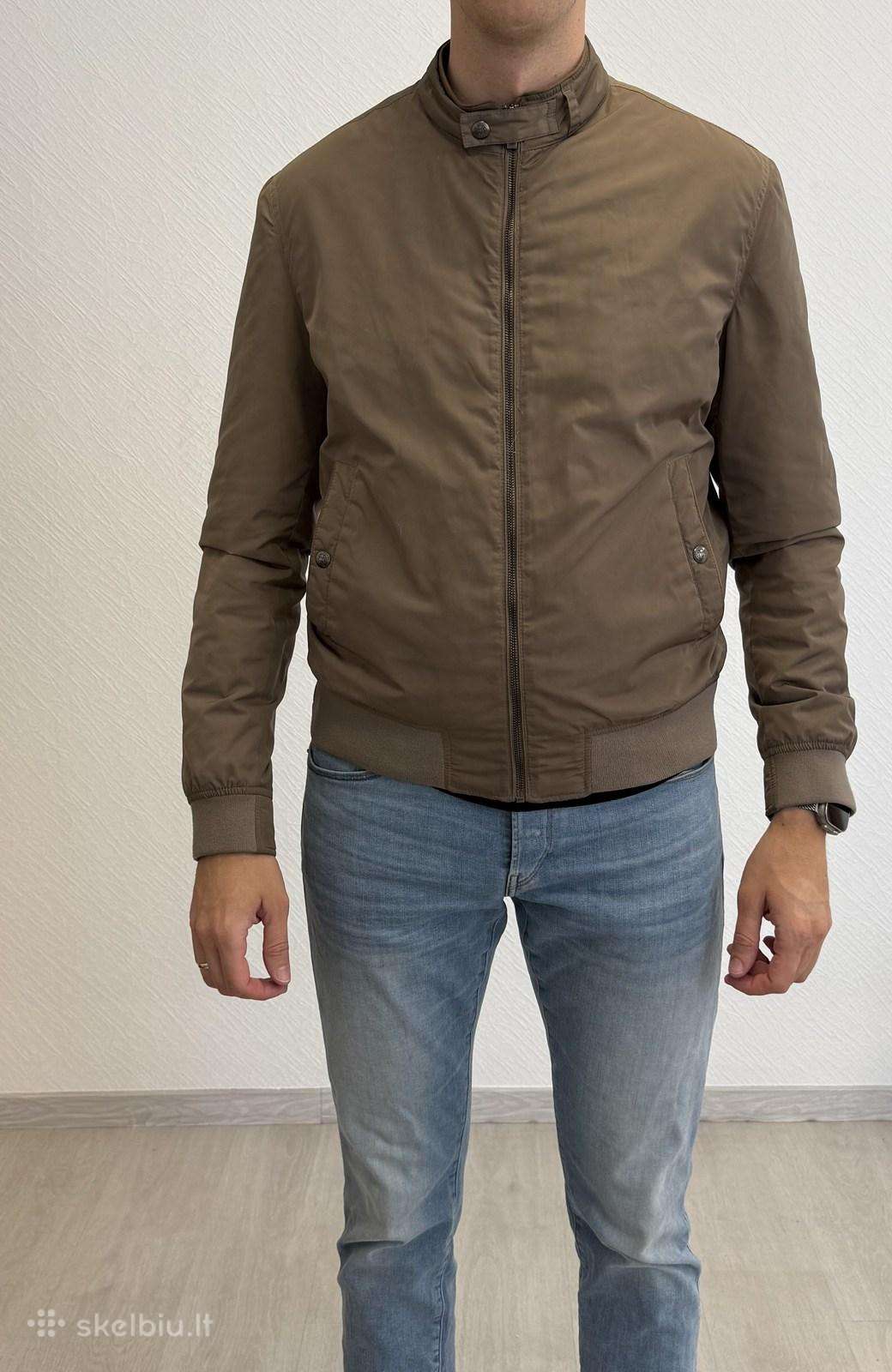 Massimo Dutti rusvas bomber striukė, XL