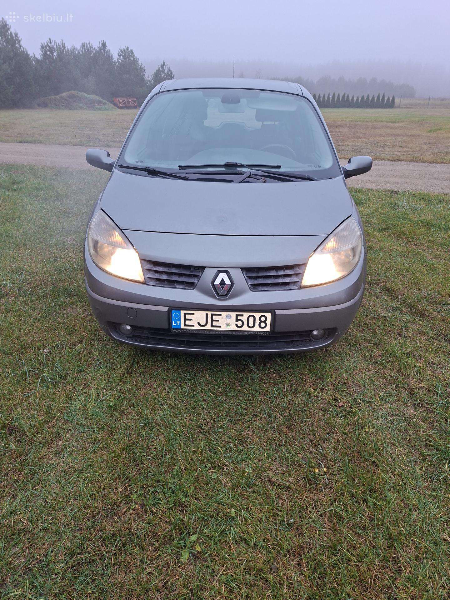 Renault Scenic stiklai, stoglangis
