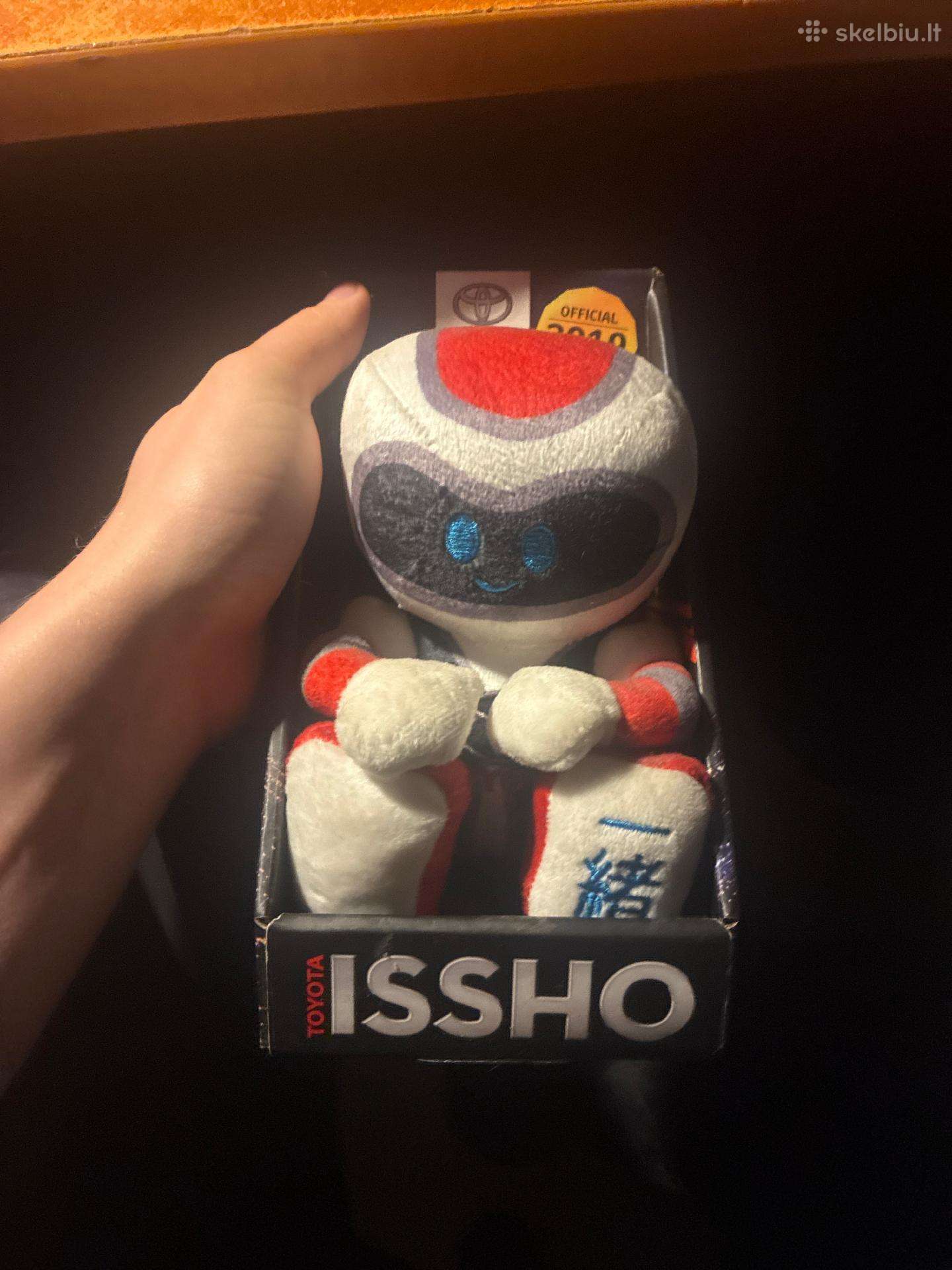 Originalus Toyota Issho pliušinis robotas