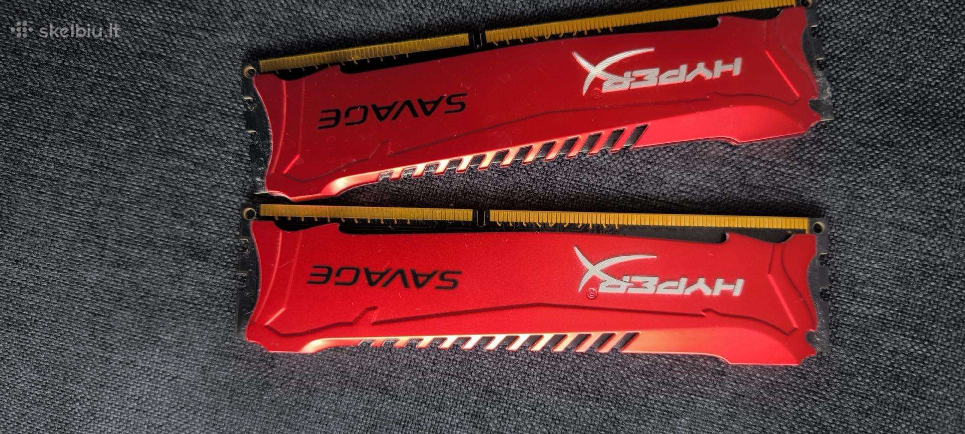 Hyperx savage Ddr3 2x4 GB