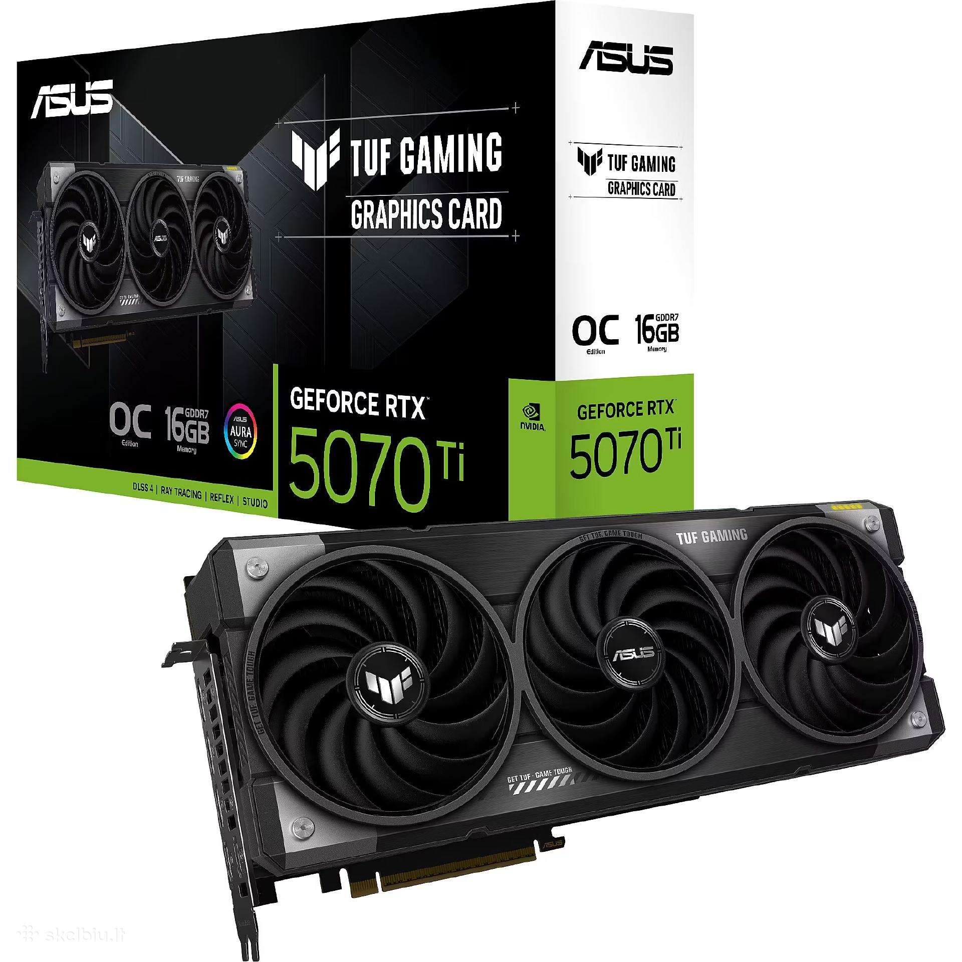Nauja! Asus Tuf Rtx 5070 Ti