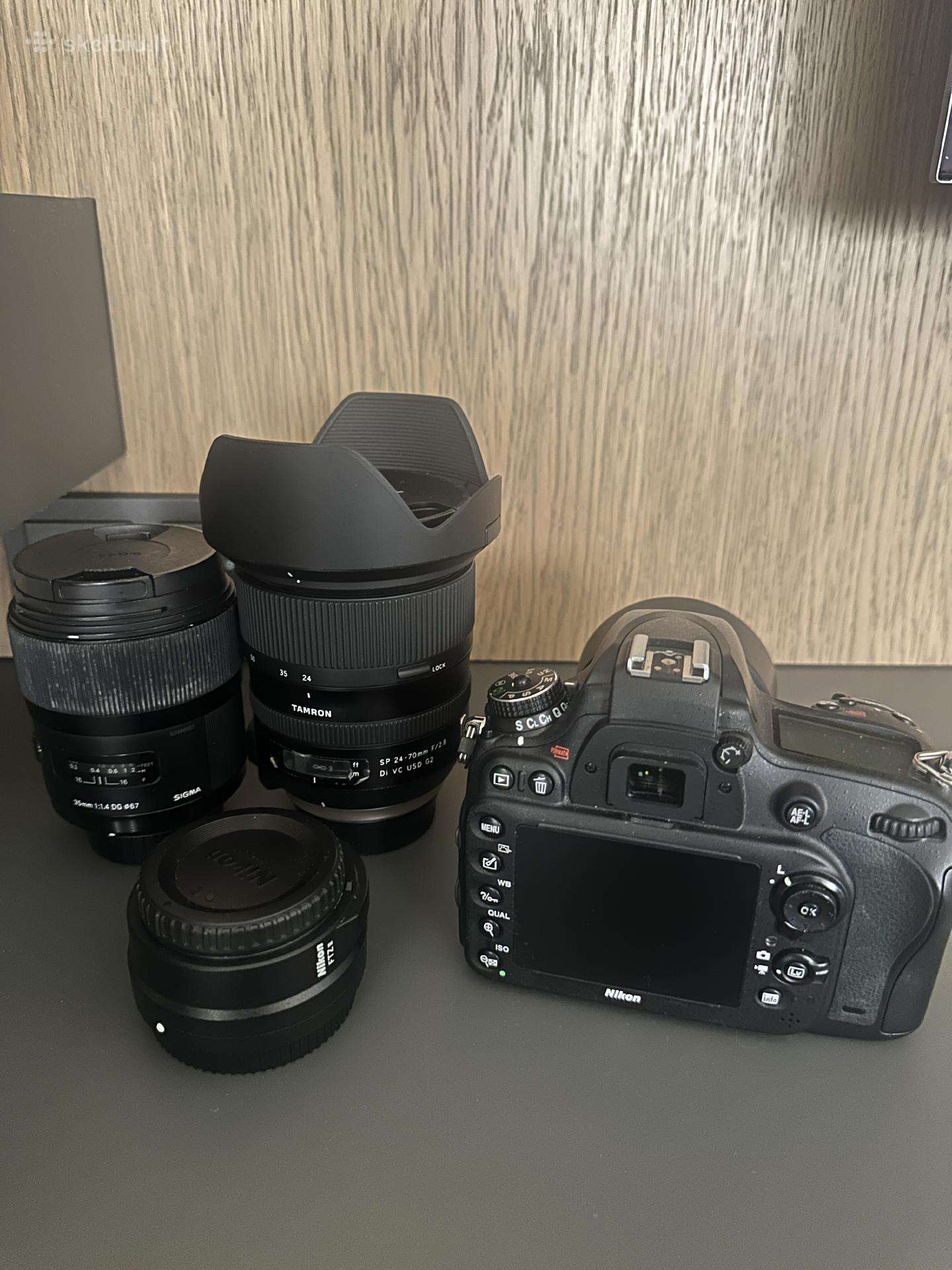 Sigma Art 35mm 1.4f, Nikon d610, Nikkor 50mm F1.8g