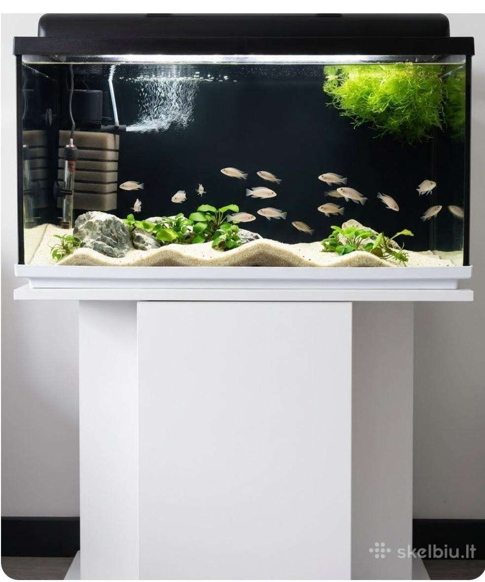 Parduodamas 112ltr akvariumas