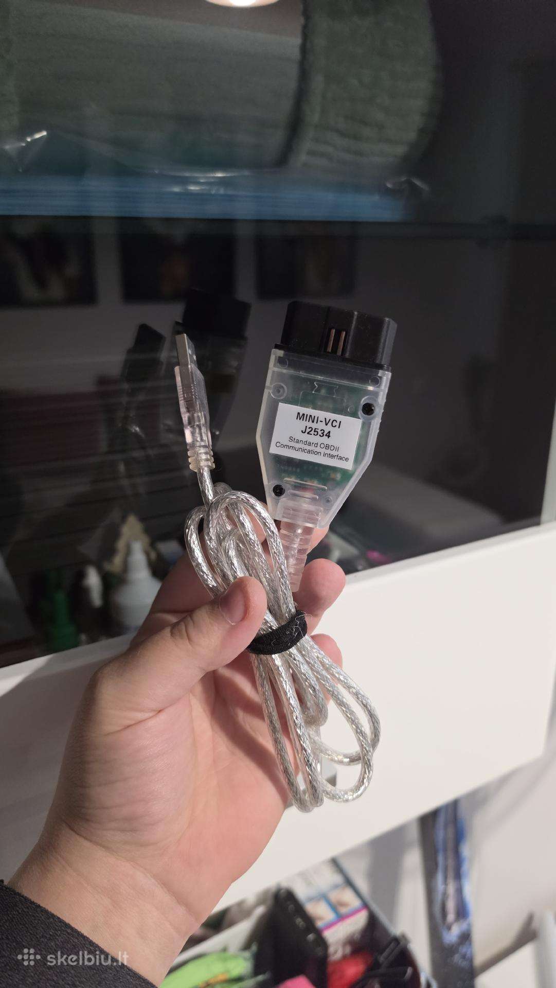 Toyota J2534 Techstream Tis diagnostikos įranga