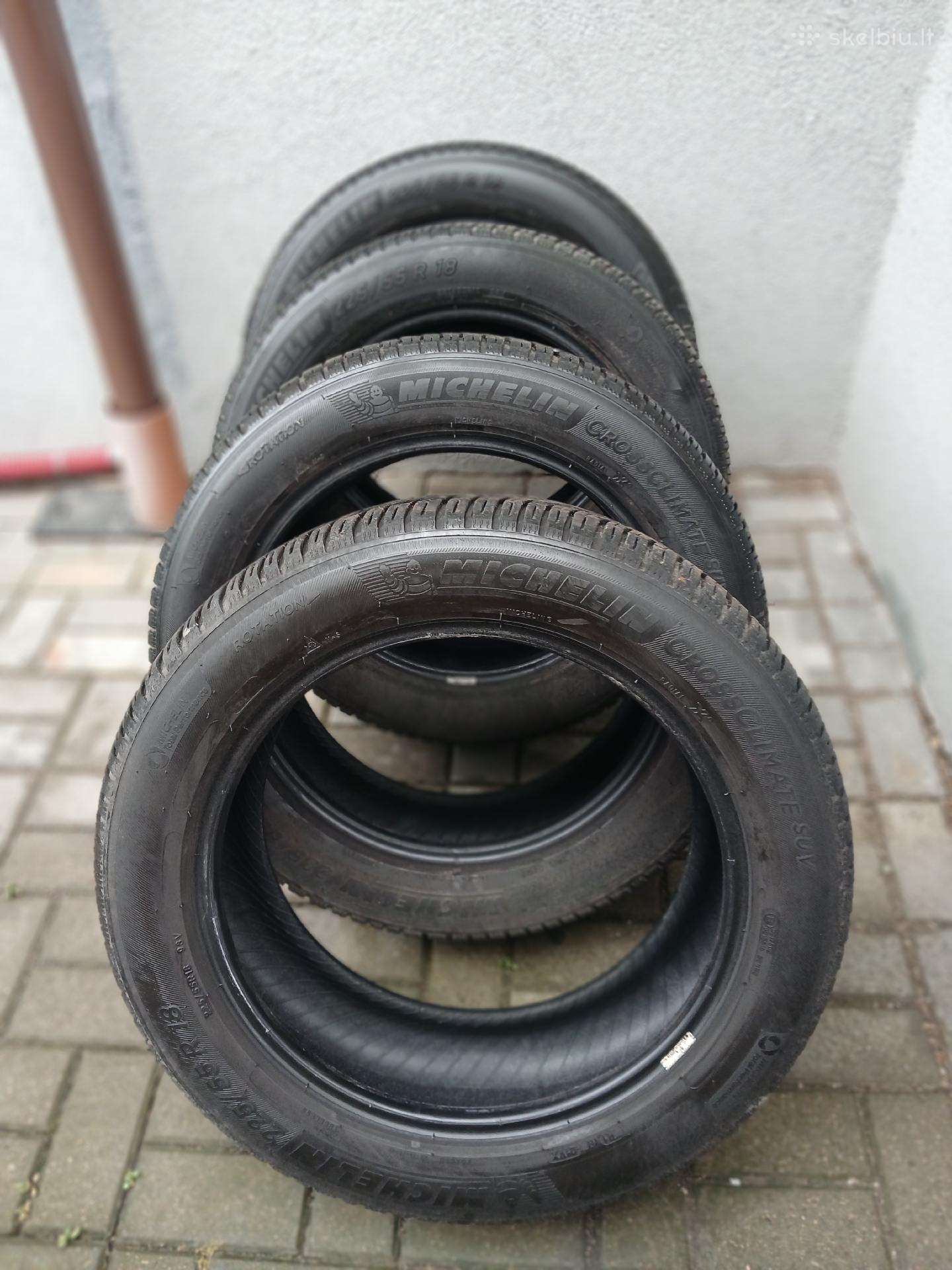Michelin M+s padangos R18, 225/55