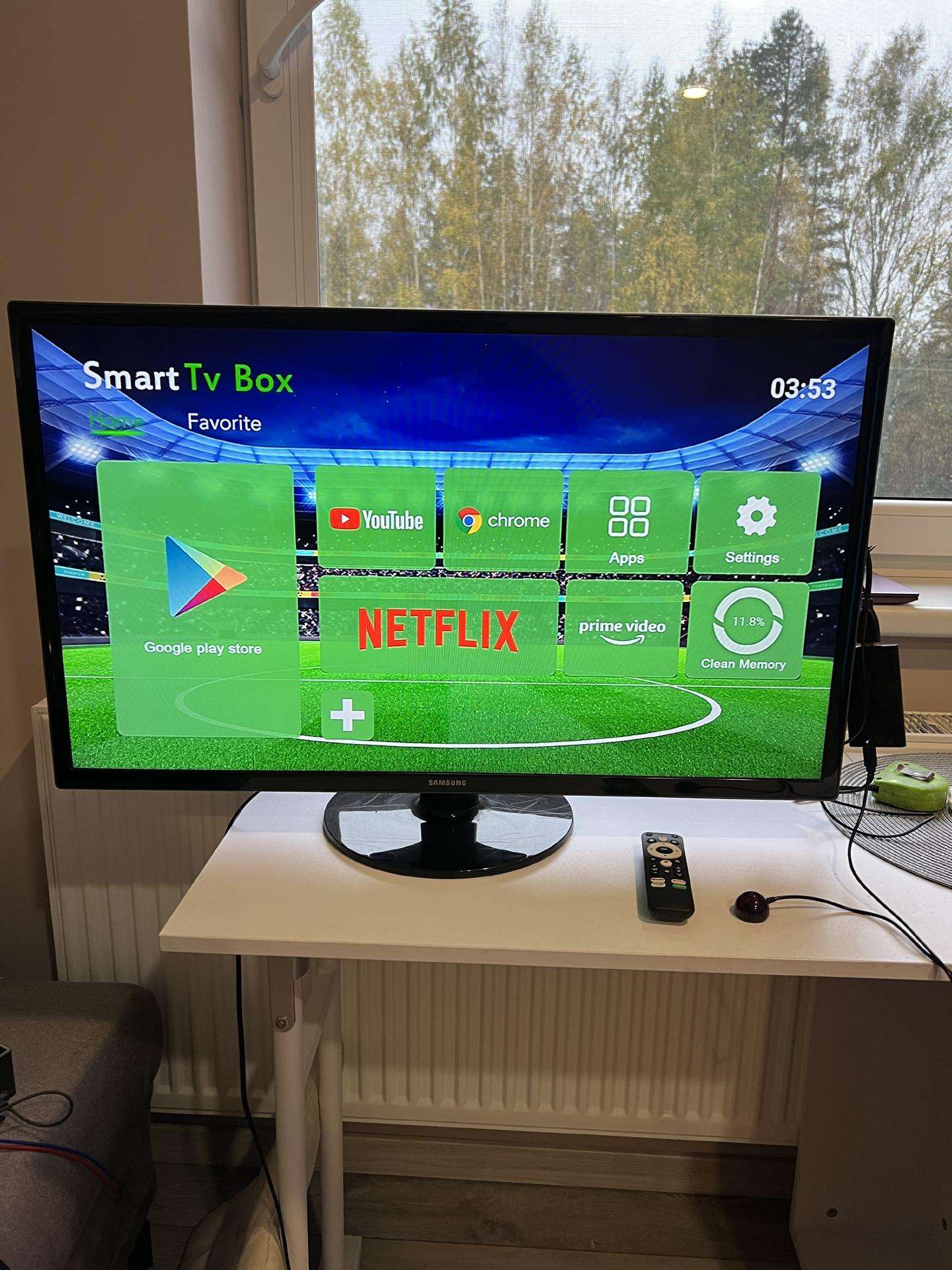 Samsung 32" televizorius + Android TV