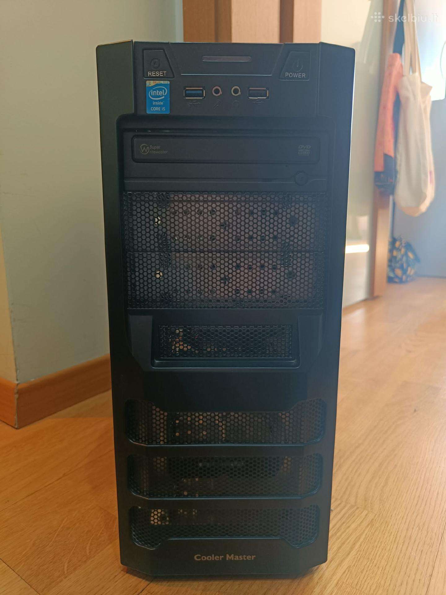 Kompiuteris - i5 4570, 8gb RAM + Monitorius