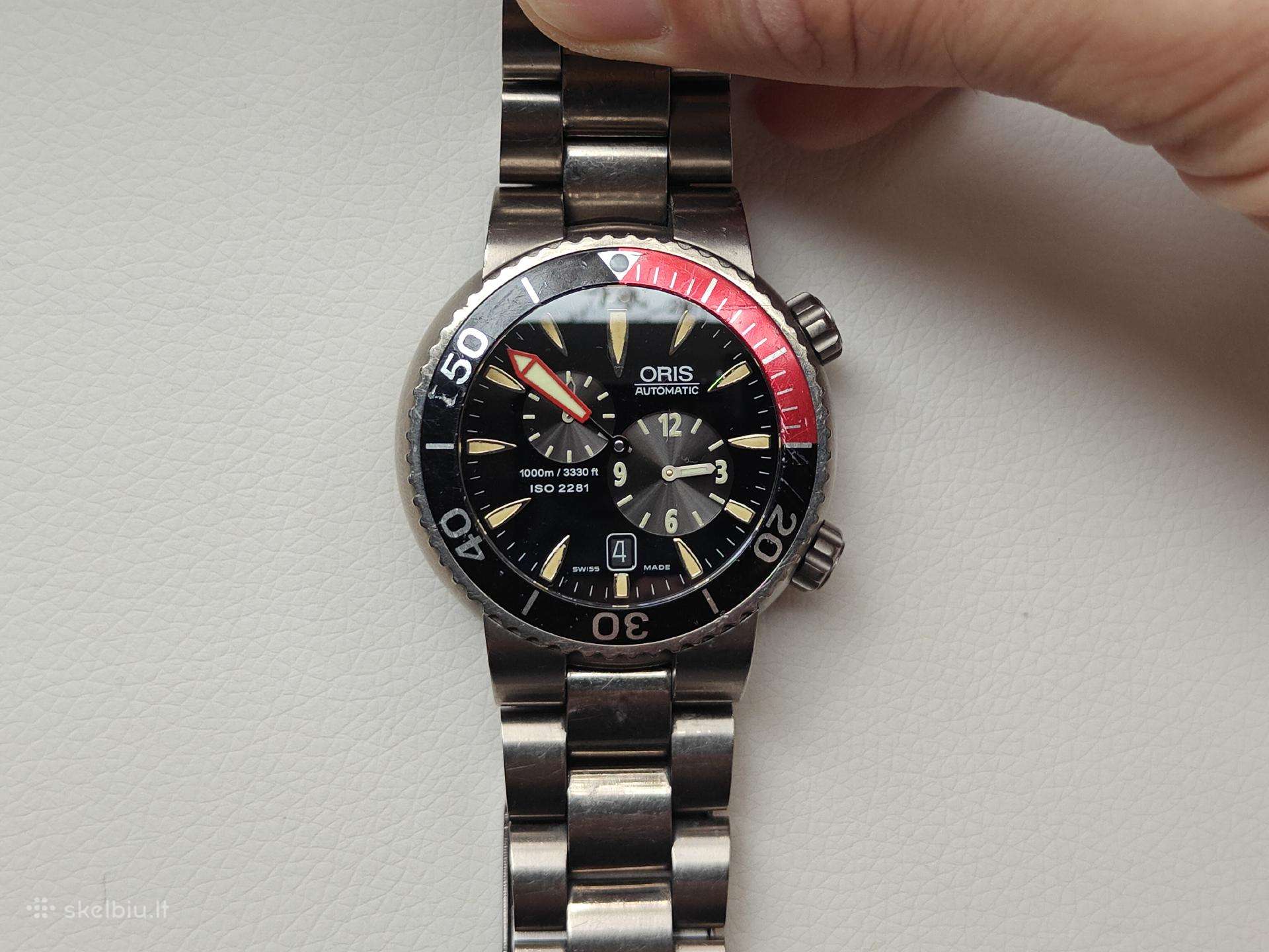 Oris Regulateur Der Meistertaucher laikrodis