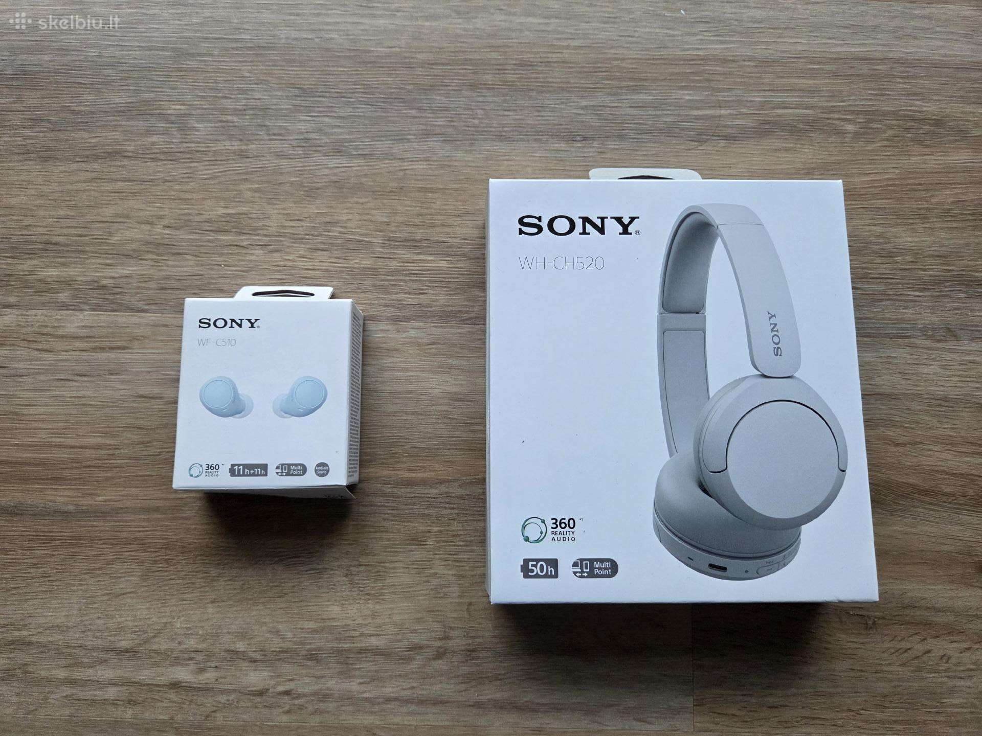 Sony Wf-c510 Wh-ch520 Ausinės