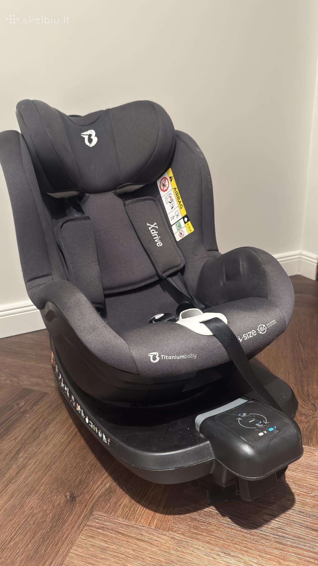 Titanium X-drive i-size 360 Isof kėdutė