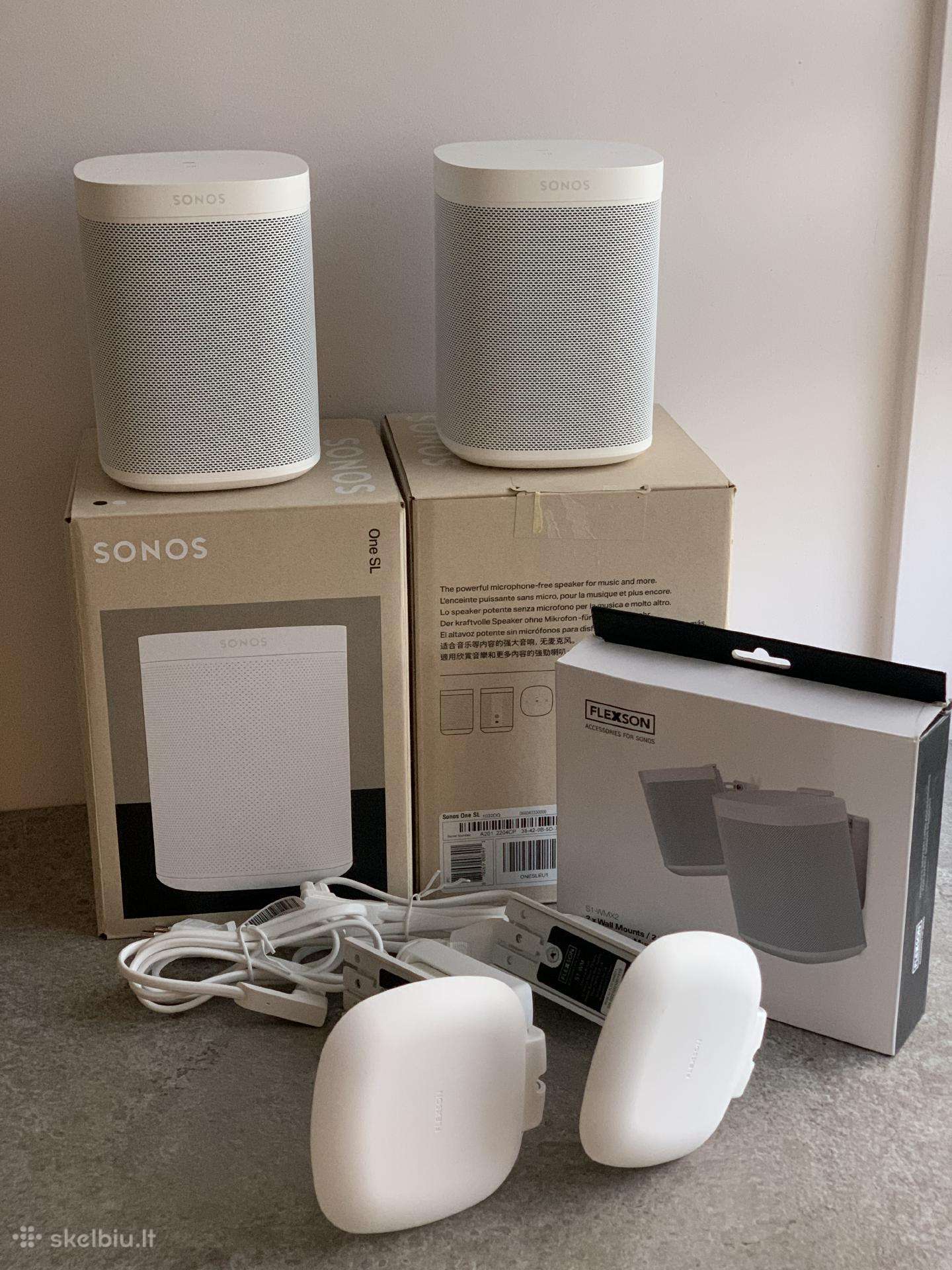 Sonos One SL + Flexson Wall Mount