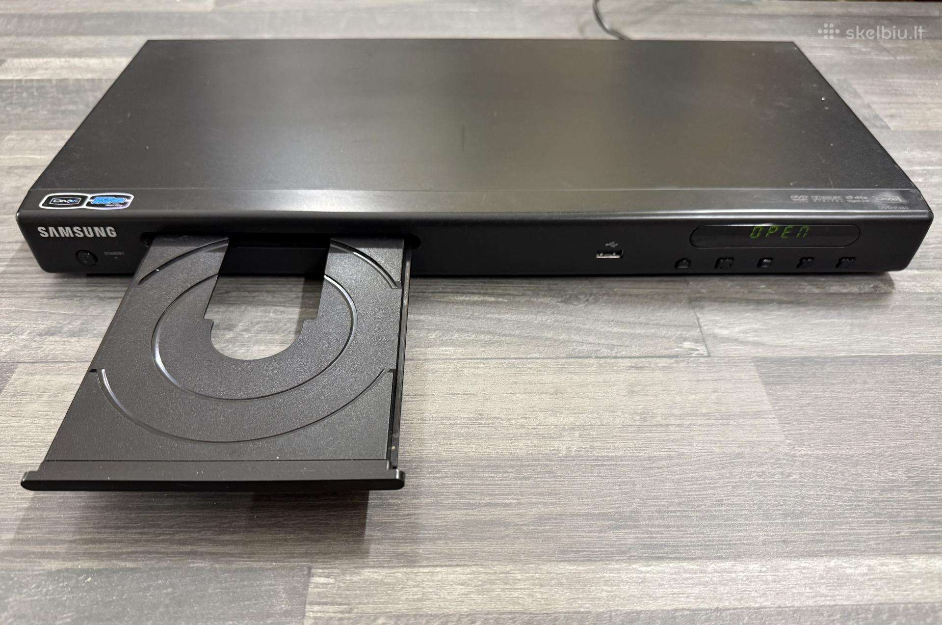 Samsung Dvd-p380 Dvd grotuvas su Usb / Divx – 15€