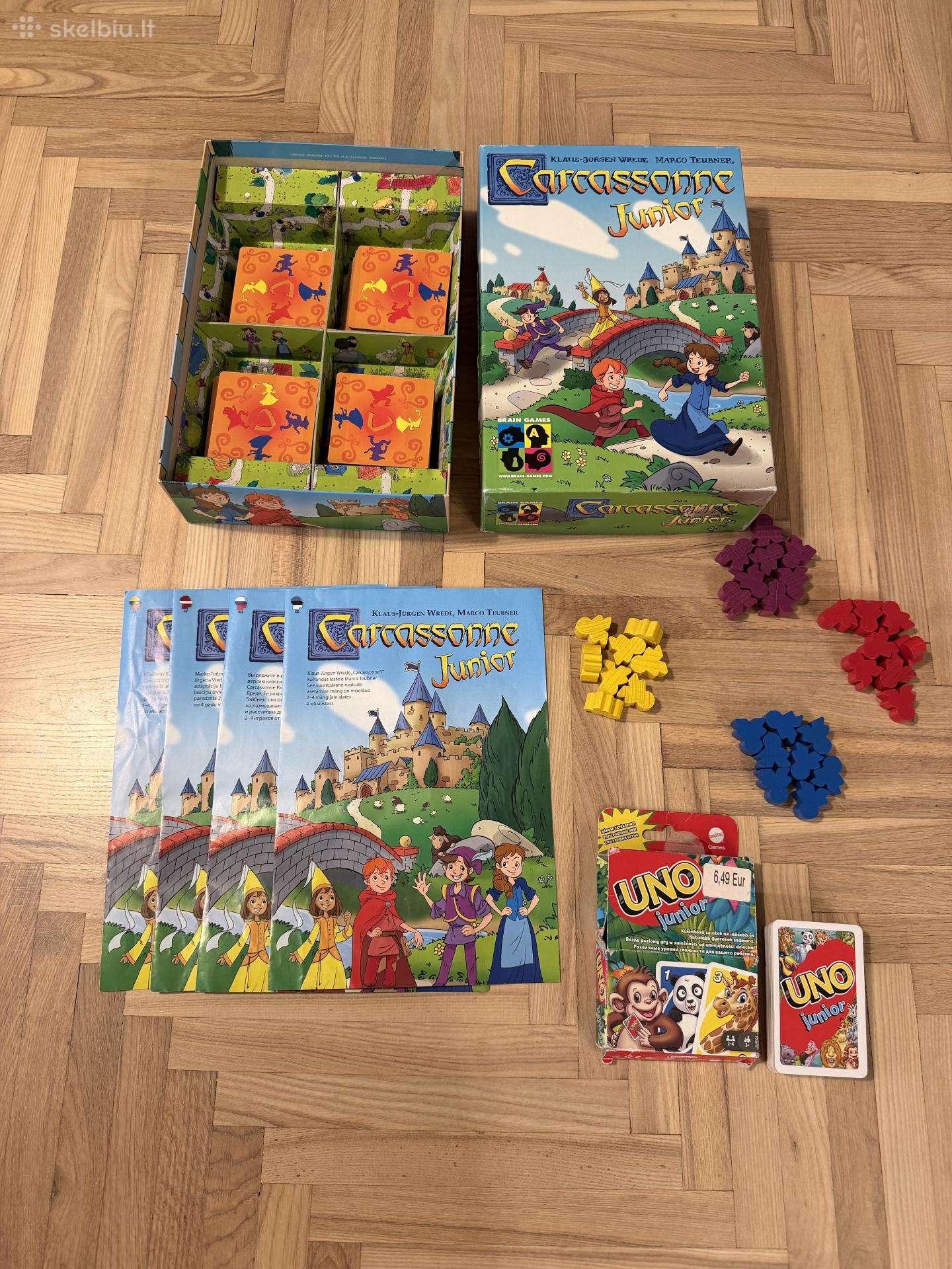 Carcassonne Junior + Uno Junior (4+)