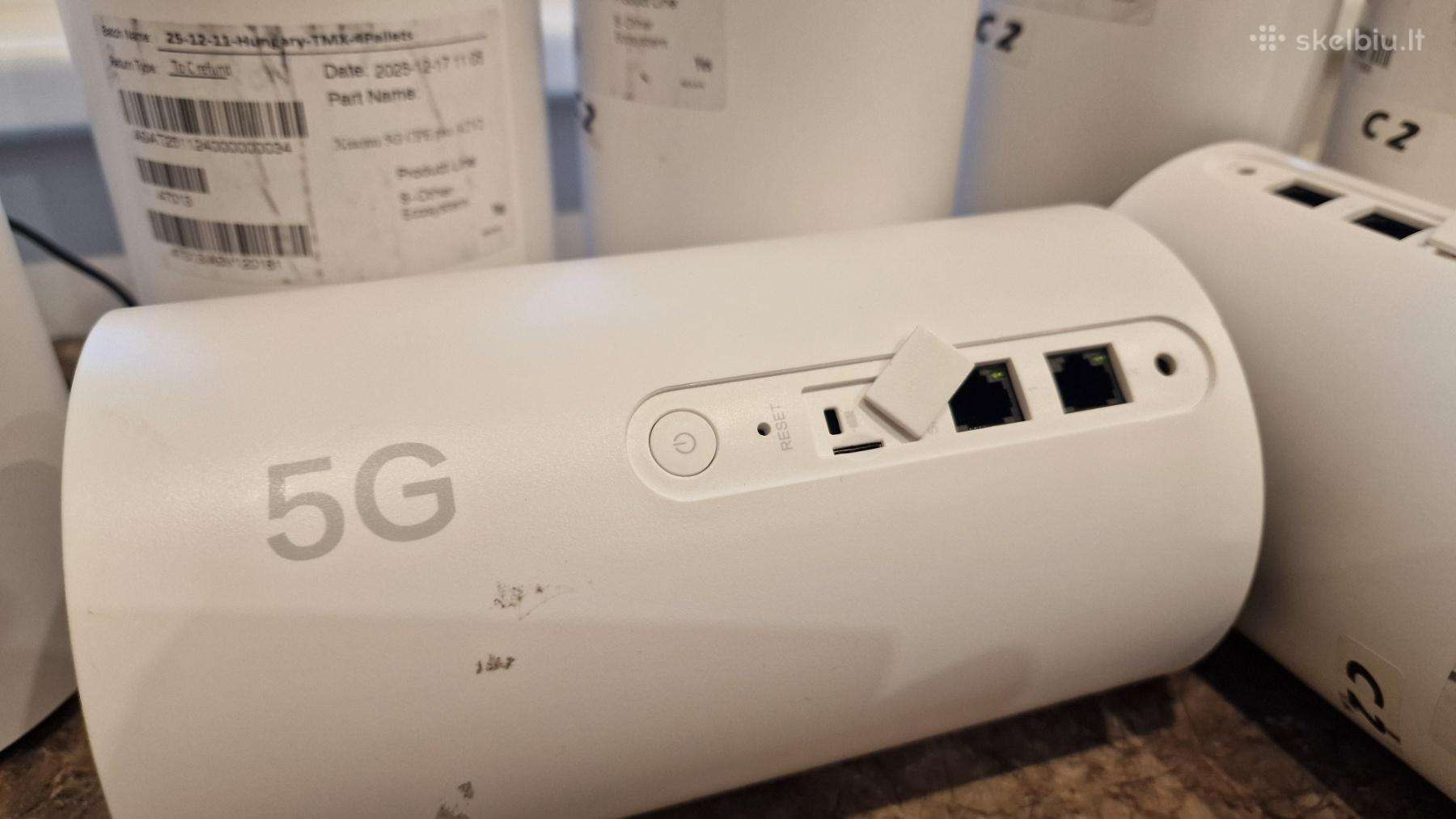 5G bevielis modemas veikia su sim kortelem