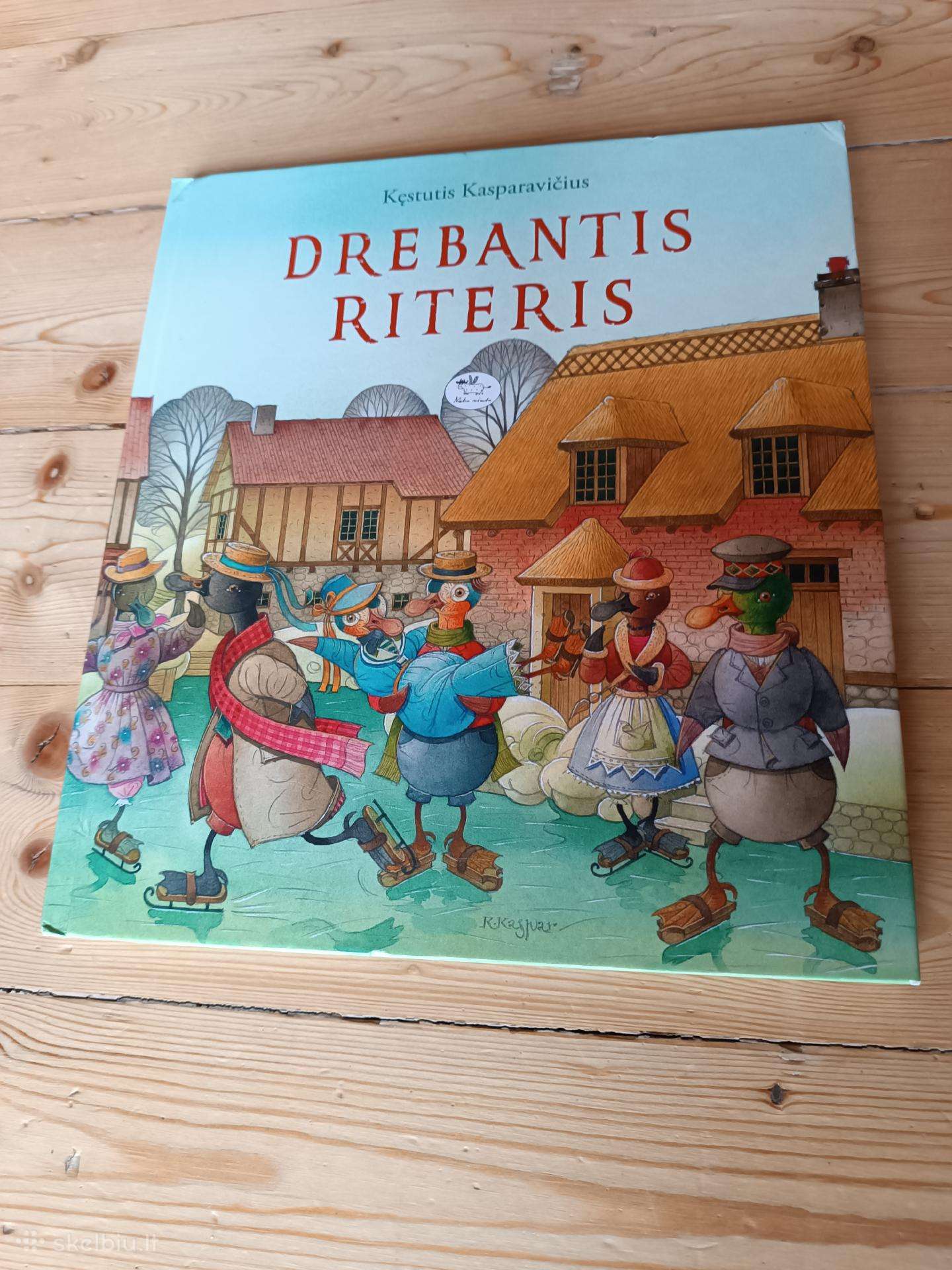K. Kasparavičiaus knyga "Drebantis riteris"