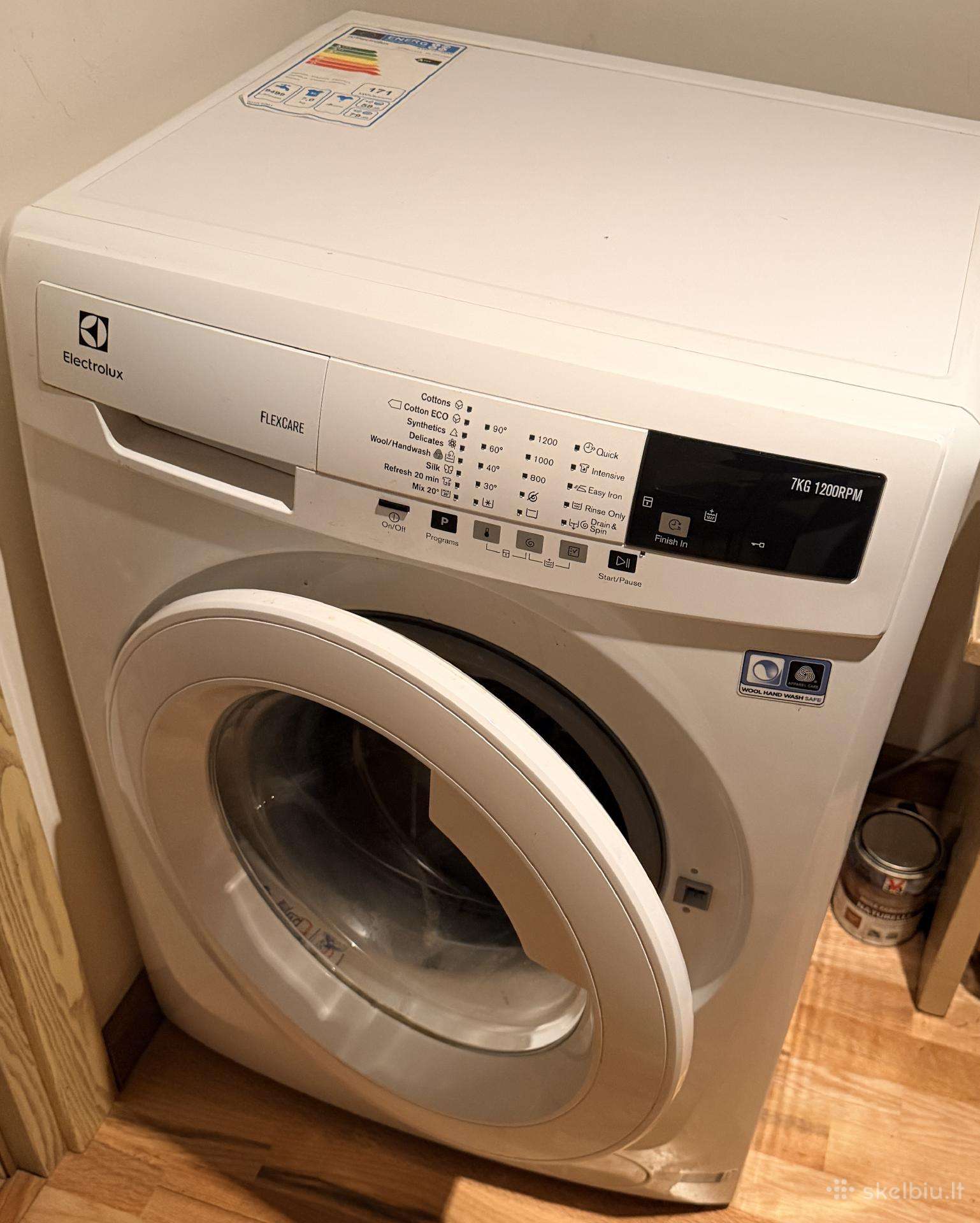 Electrolux Ewf1274bw skalbimo mašina