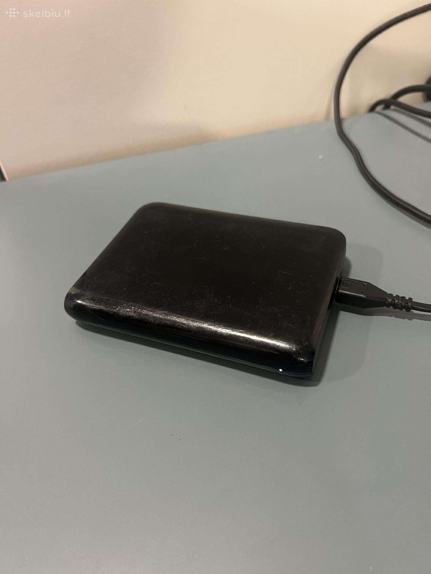 Wd 1tb nešiojamas kietasis diskas
