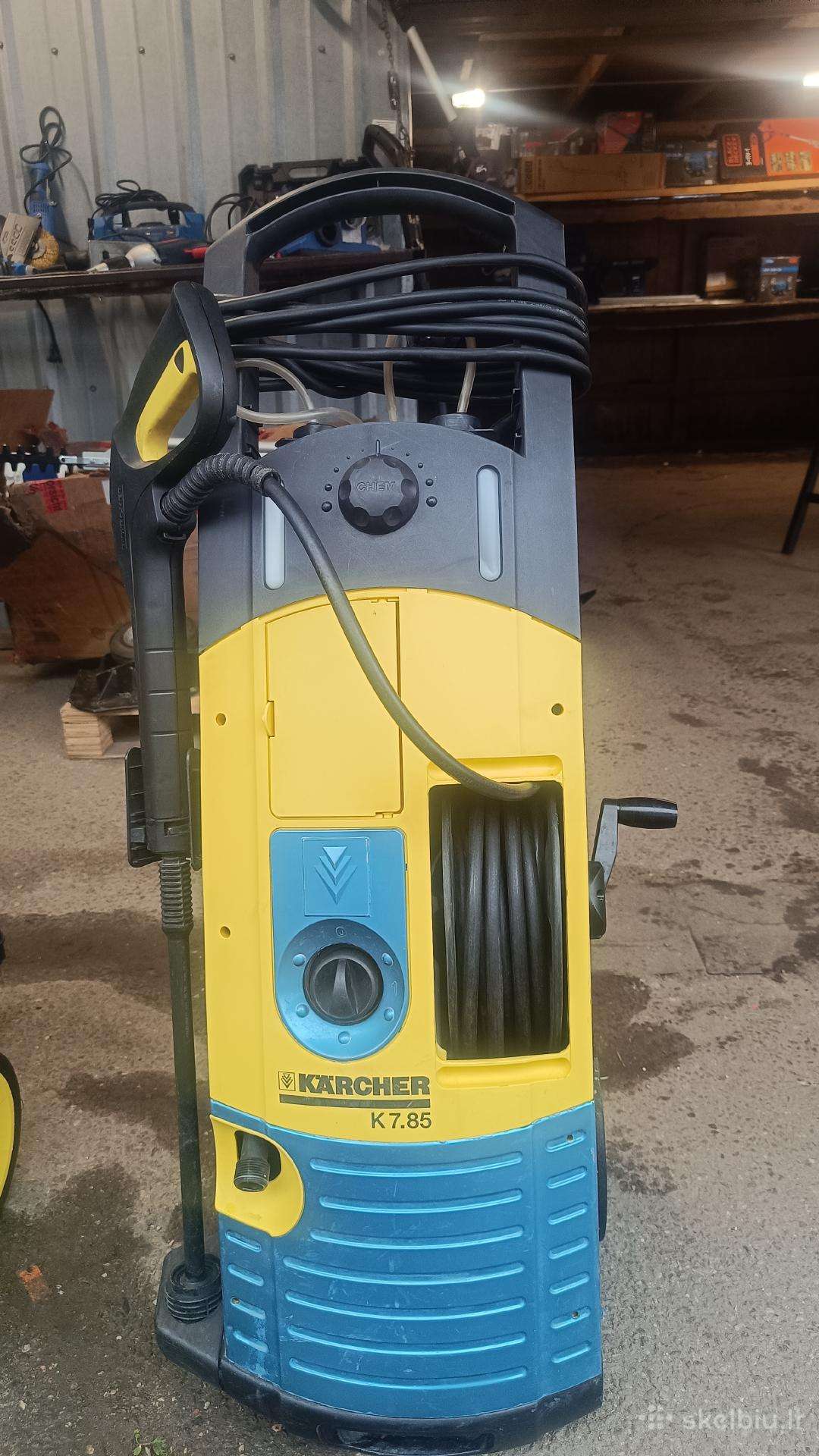 Aukšto slėgio plovykla Karcher 7.85