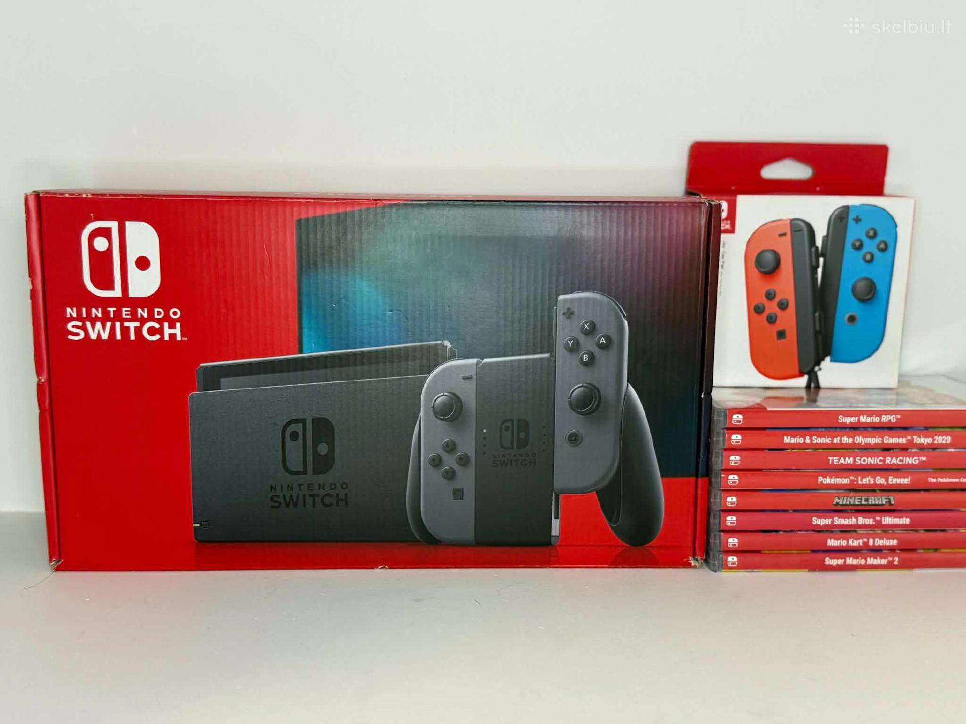 Sveiki parduodu nintendo switch ir zaidimu 200€