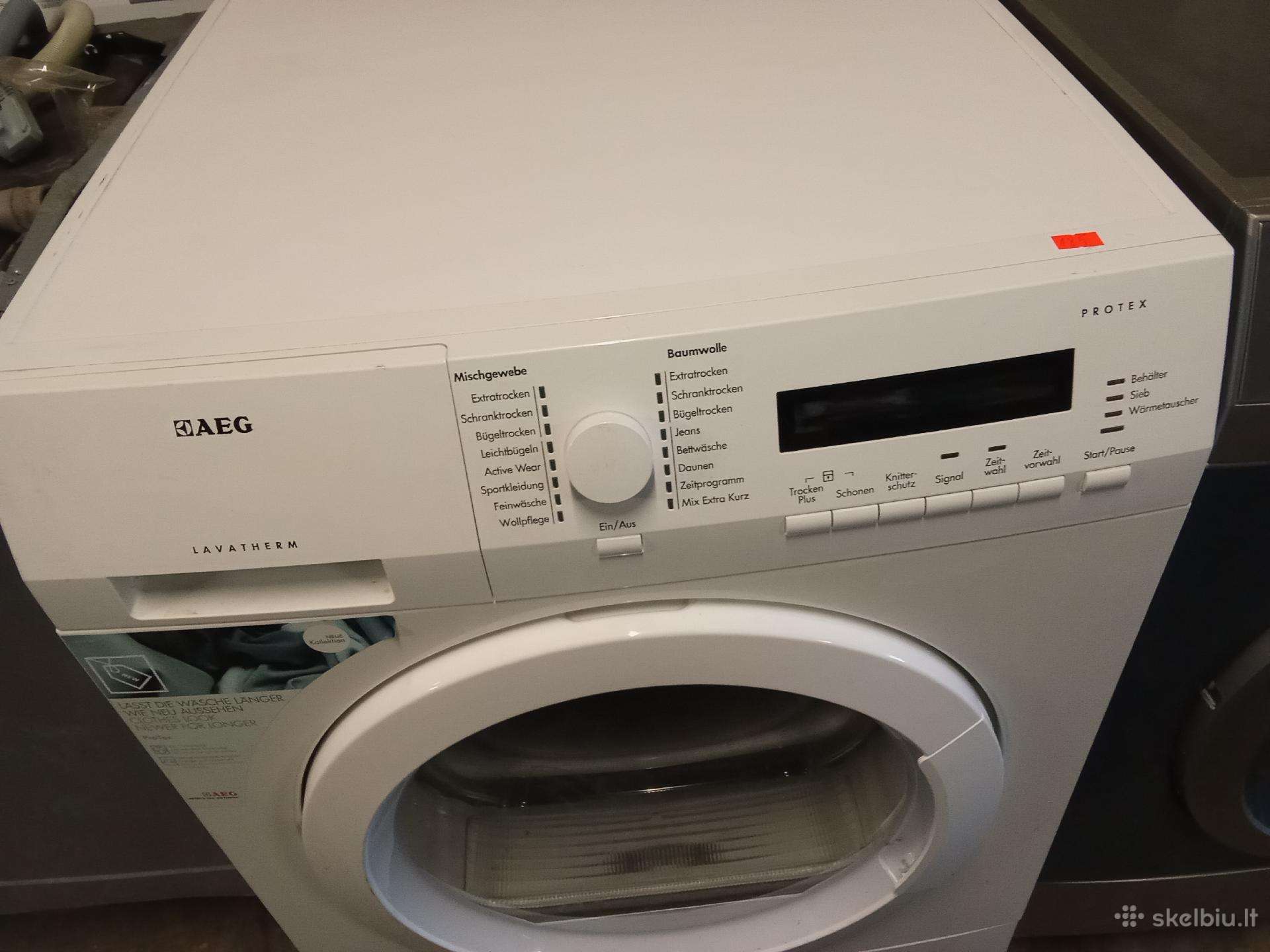 Dziovykle Aeg Lavatherm Protex