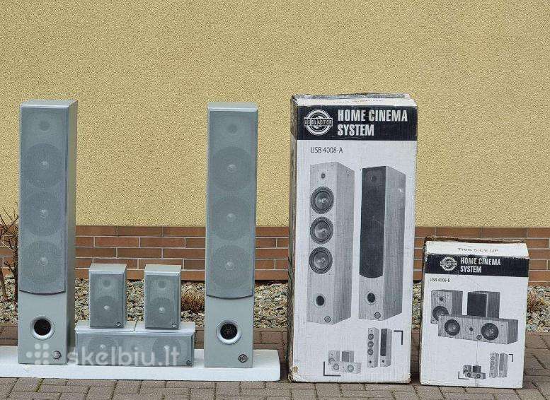 Parduodu namų kino sistemą Usb Blaster Usb 4008-a