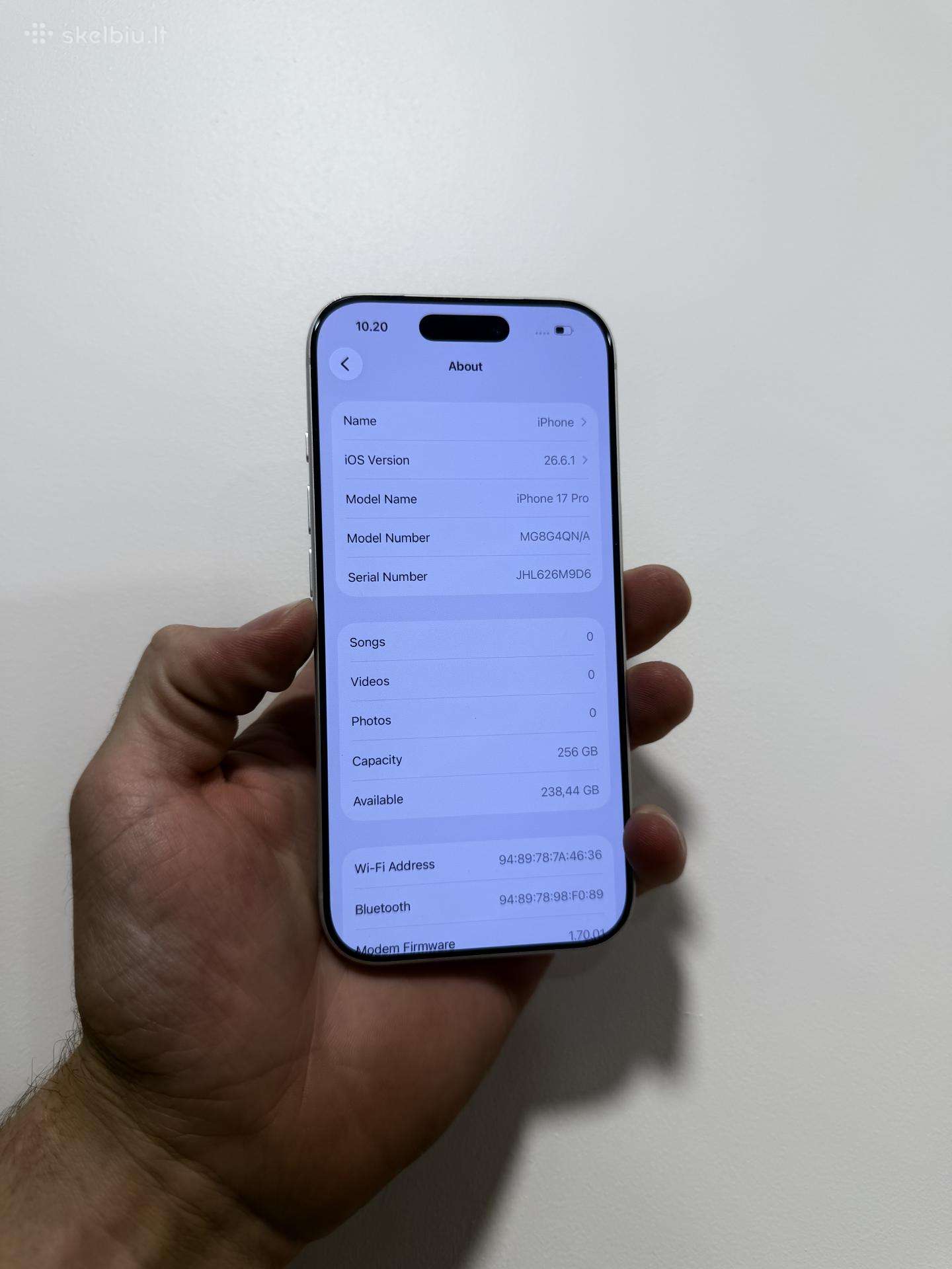 iPhone 17 Pro 256