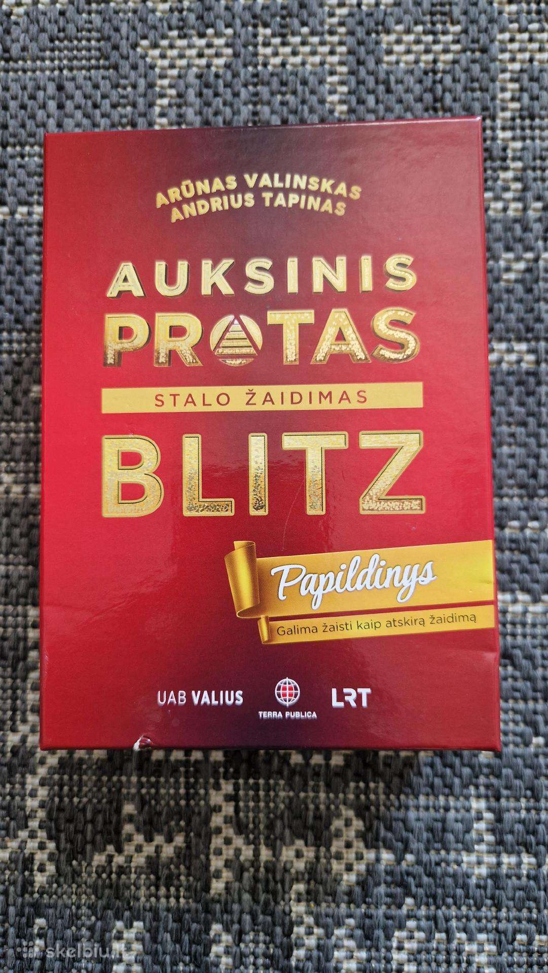 Stalo žaidimas Auksinis protas