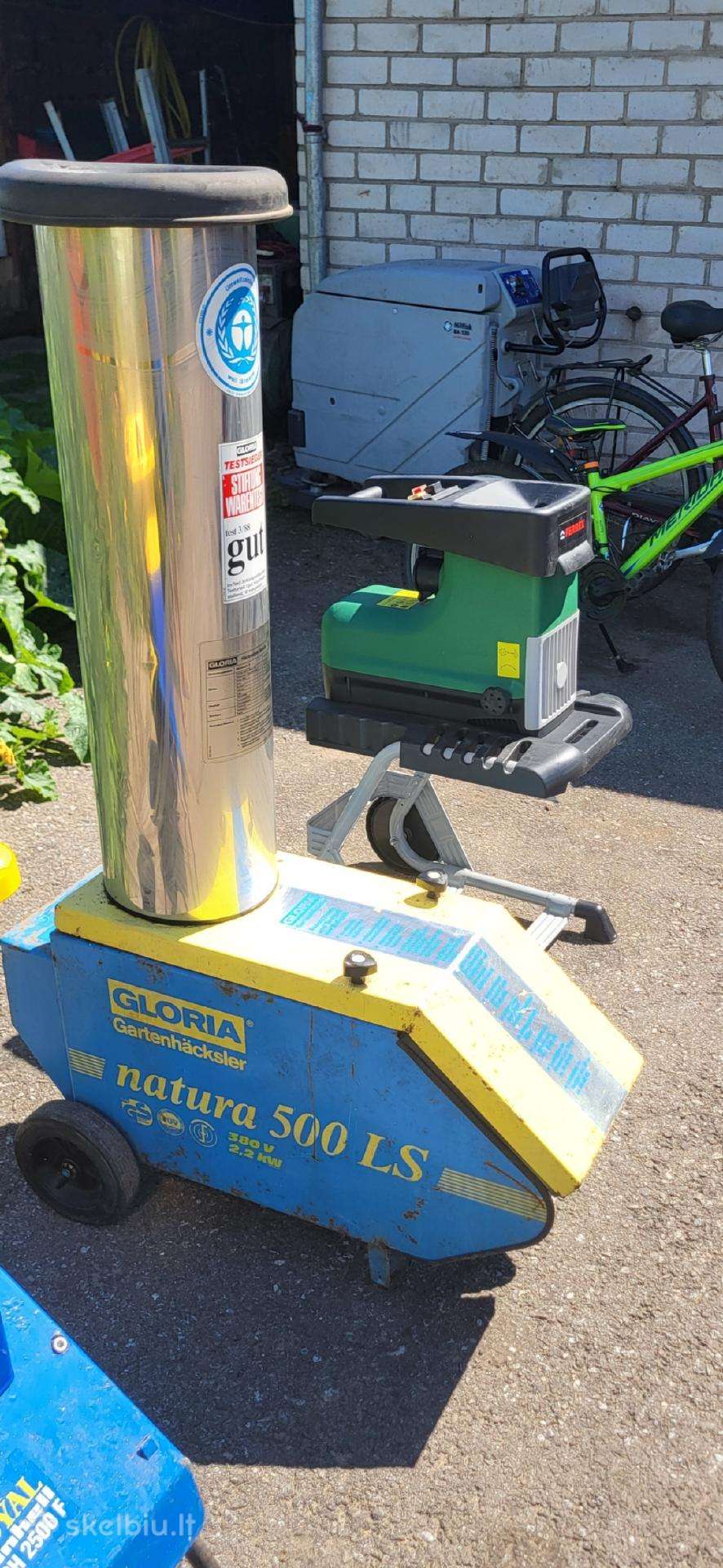 Šakų Smulkintuvas 380v 2,2kw