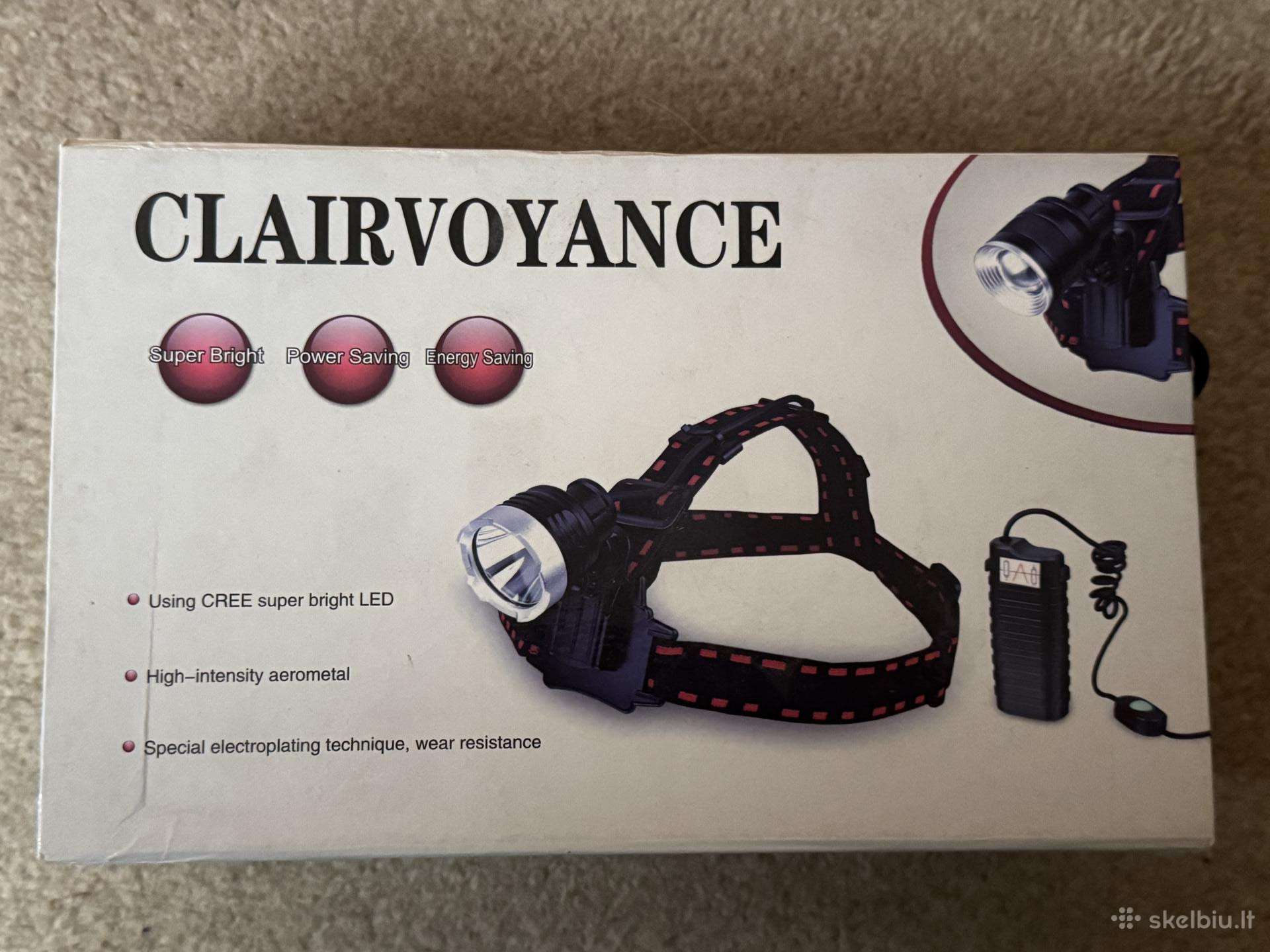 Galvos-dviračio žibintas „ciklopas clairvoyance