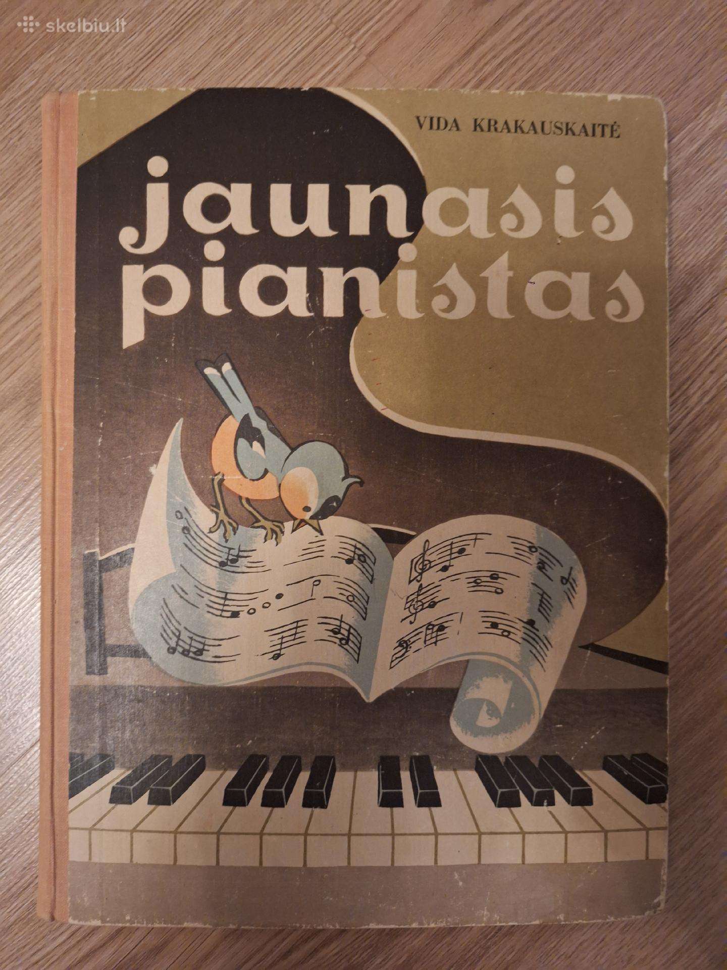 Jaunasis pianistas. Pirmoji knyga. 1975 m.