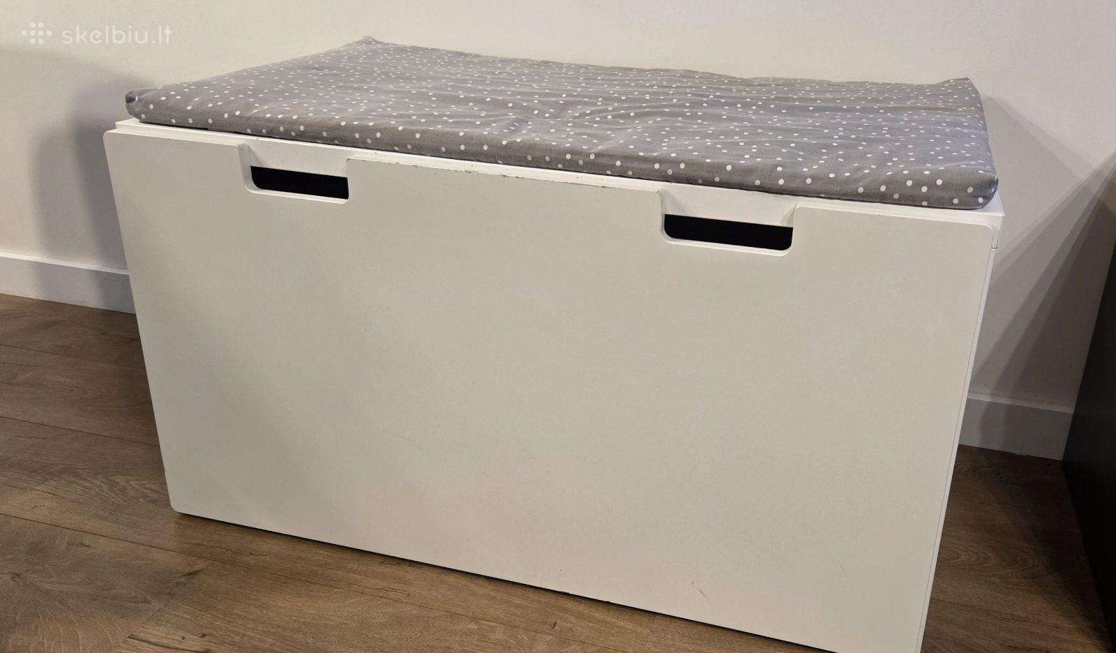 Ikea suolas su vieta daiktams
