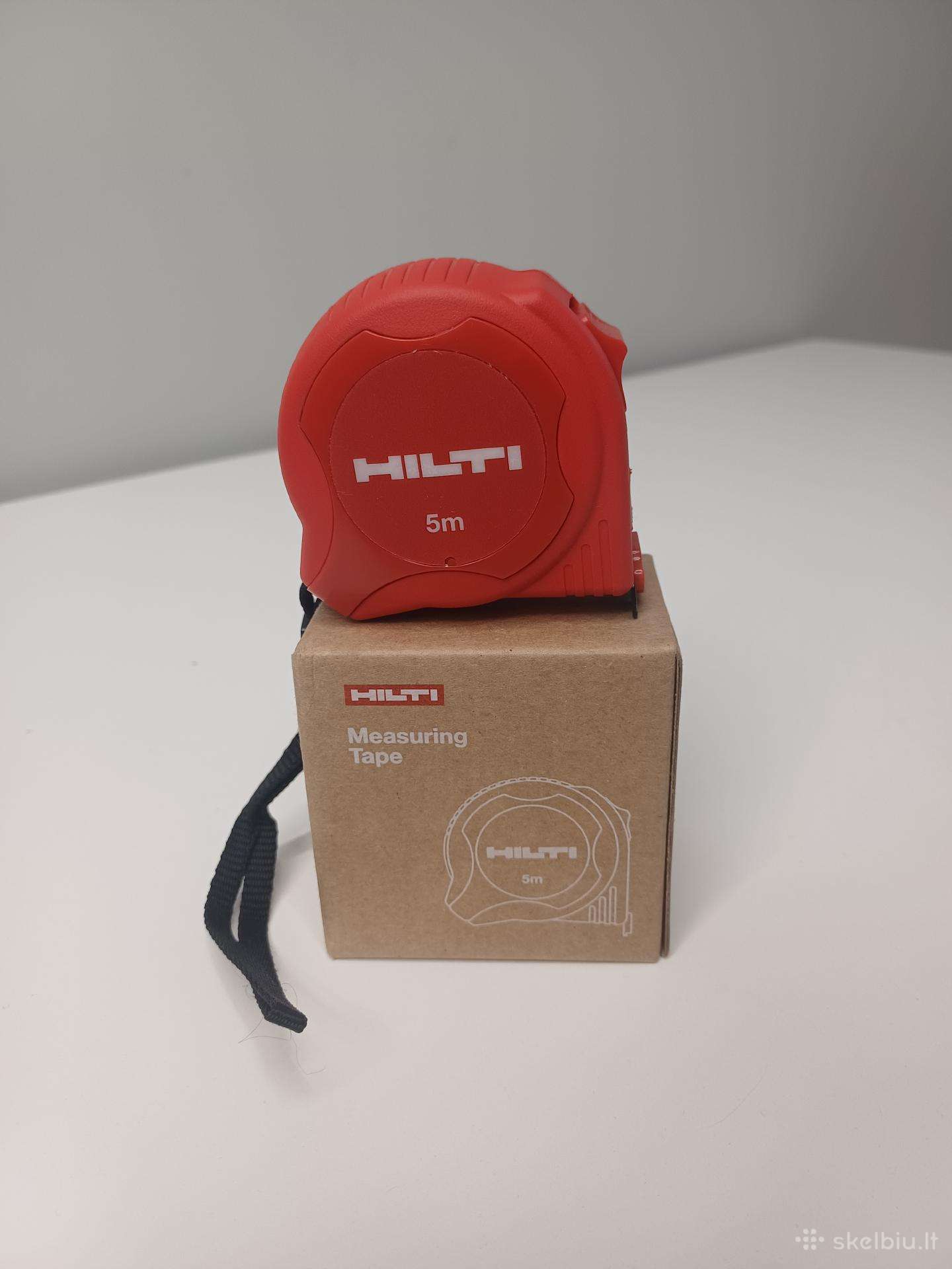 Hilti matavimo ruletės