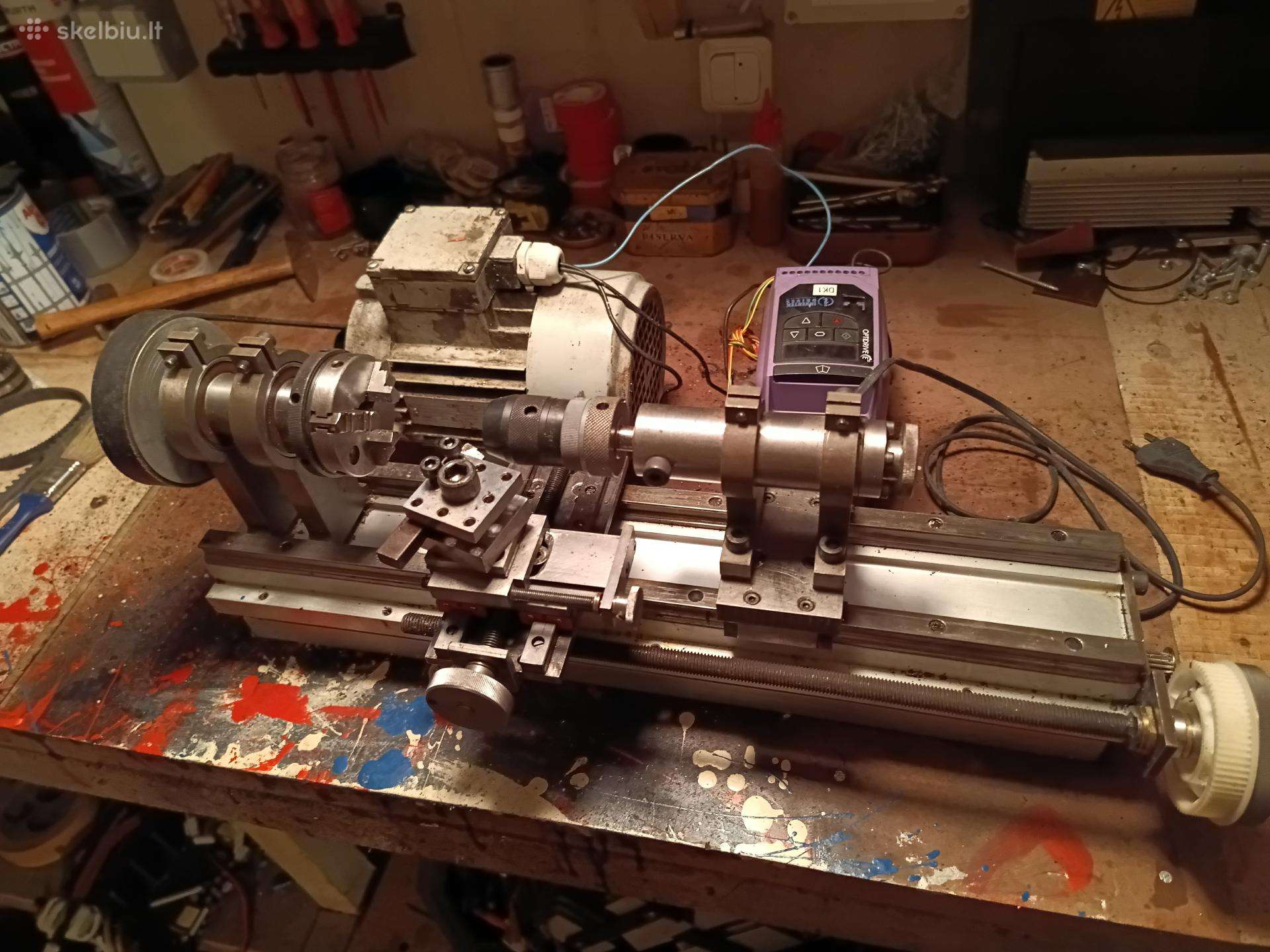 Metalo tekinimo staklės micro
