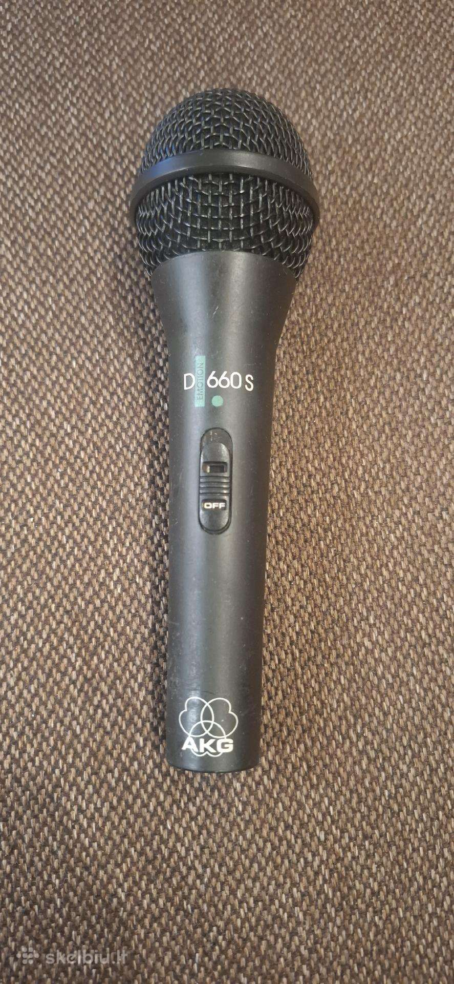Akg D660s mikrofonas