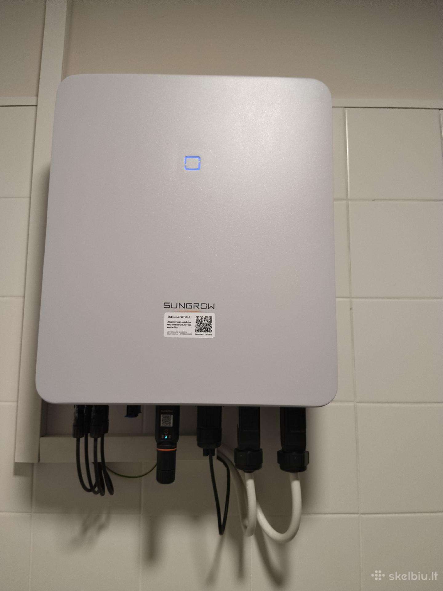 Parduodu Sungrow 8kw hibridinį inberterį
