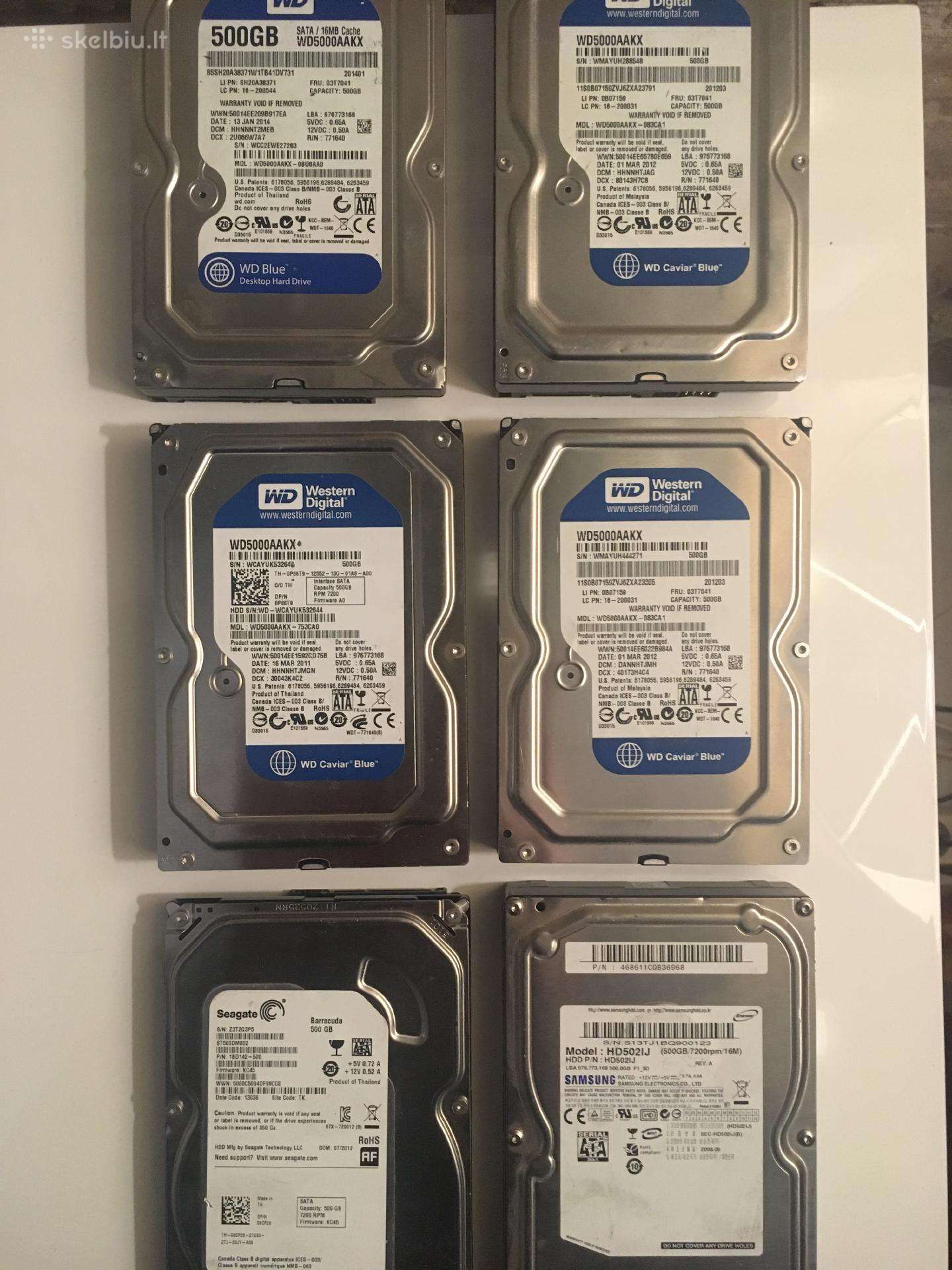 Vidinis HDD diskas