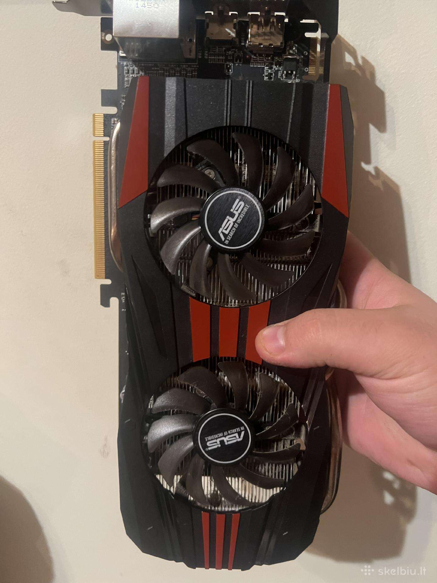 Amd Asus R9 270x 2gb vaizdo plokštė