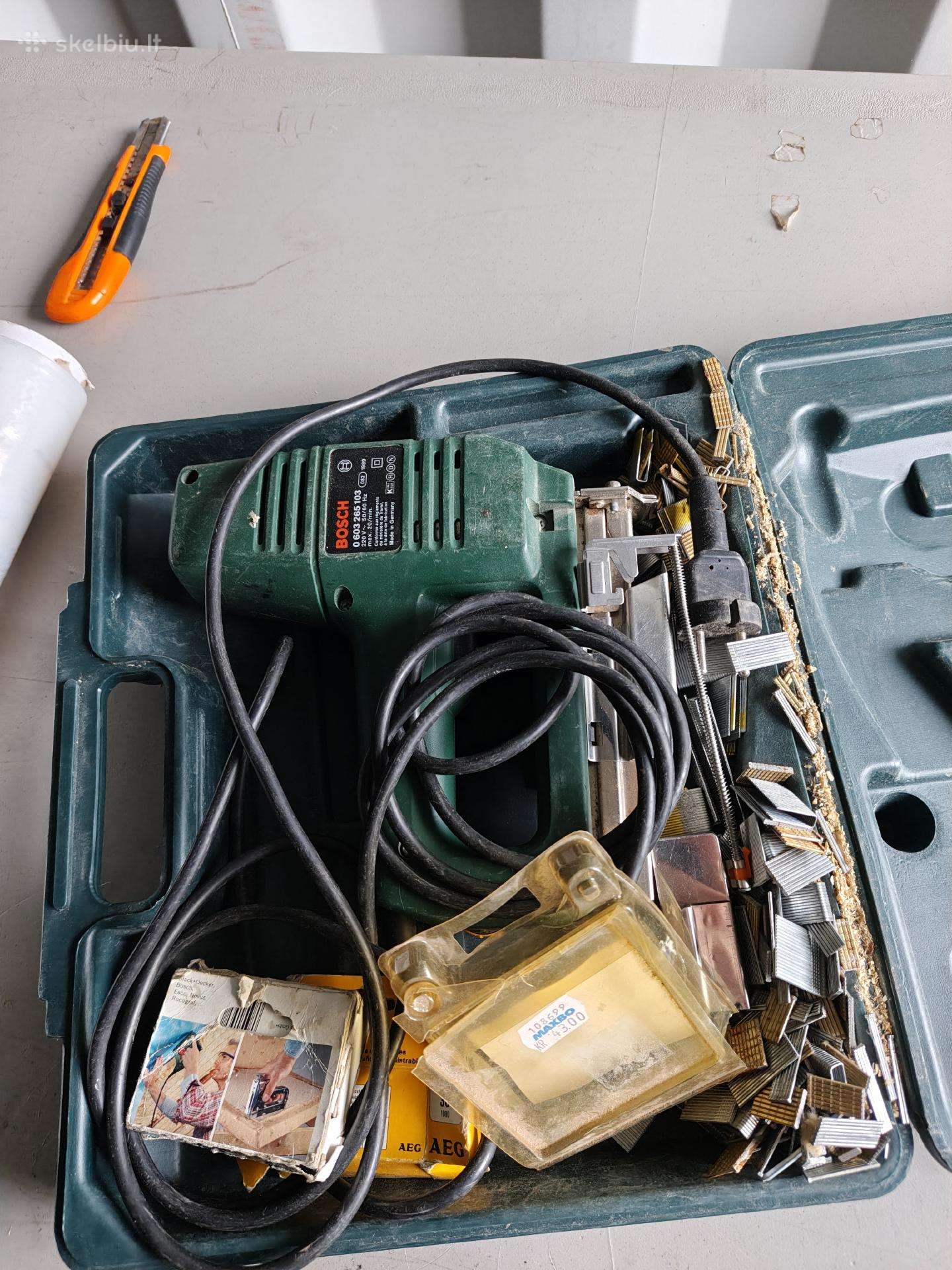 Bosch elektrinis segtuvas