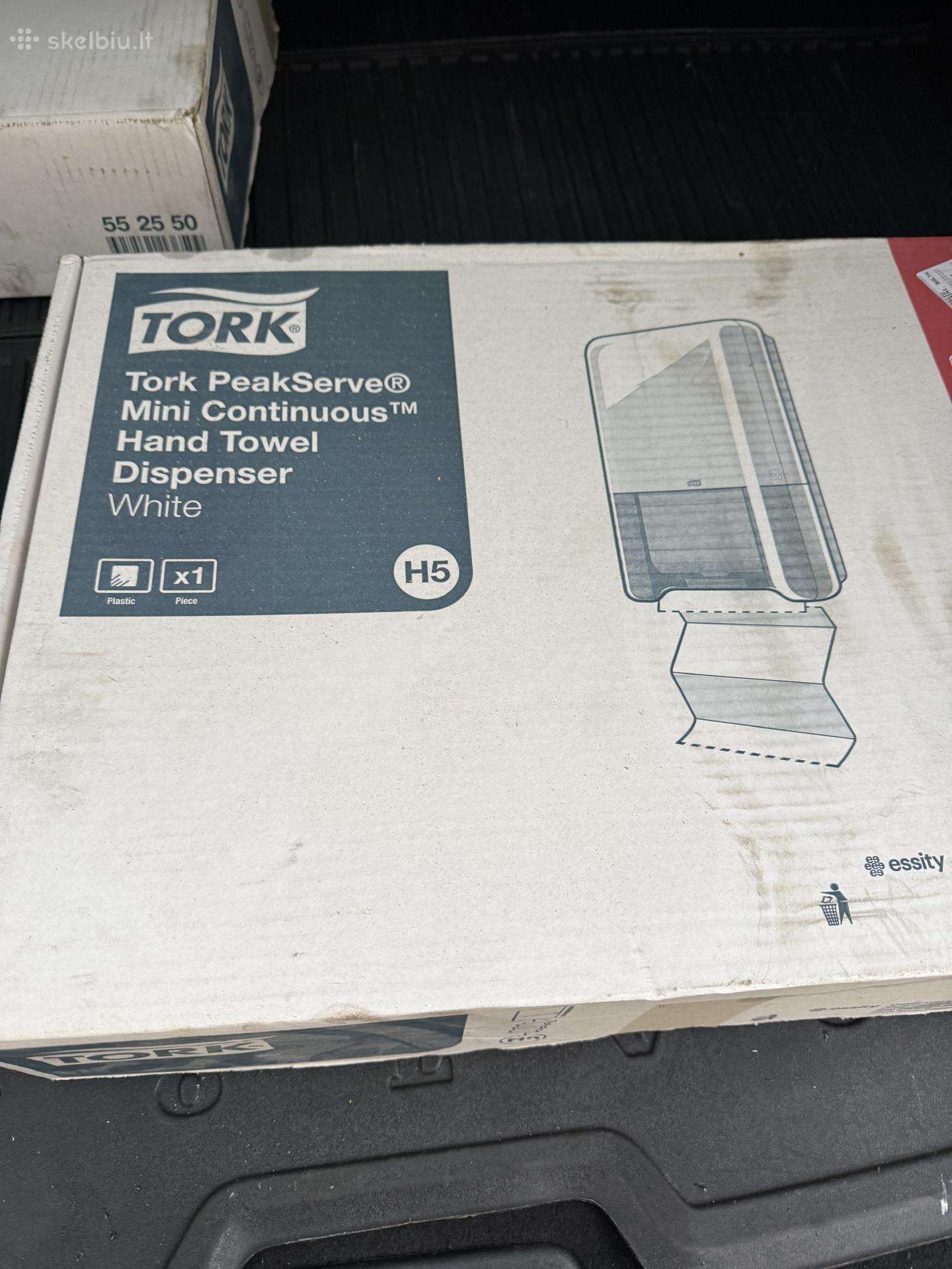 Popierinių rankšluosčių laikiklis, Tork, H5 mini